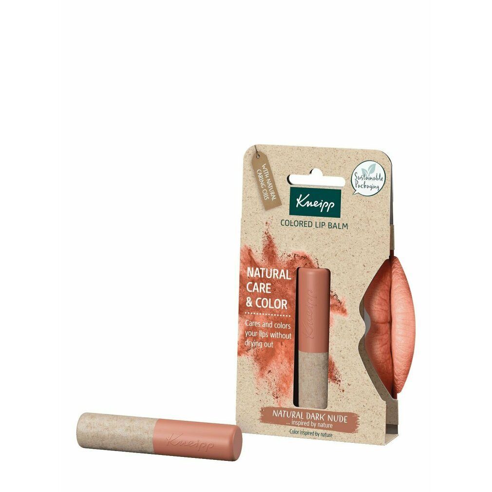 Kneipp Lippenpflegemittel Naturfarbener Lippenbalsam Dunkel Nackt Barevna1 2 Balza m Na Rty