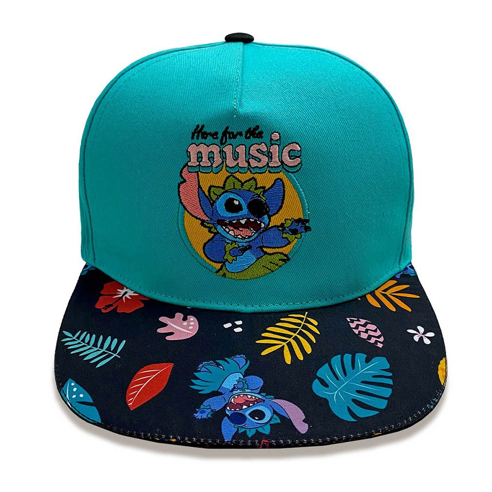Lilo & Stitch Baseball Cap Here For The Music