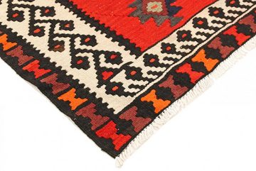 Orientteppich Perser Kelim Fars Azerbaijan Antik 279x143 Handgewebt Orientteppich, Nain Trading, Läufer, Höhe: 0.4 mm
