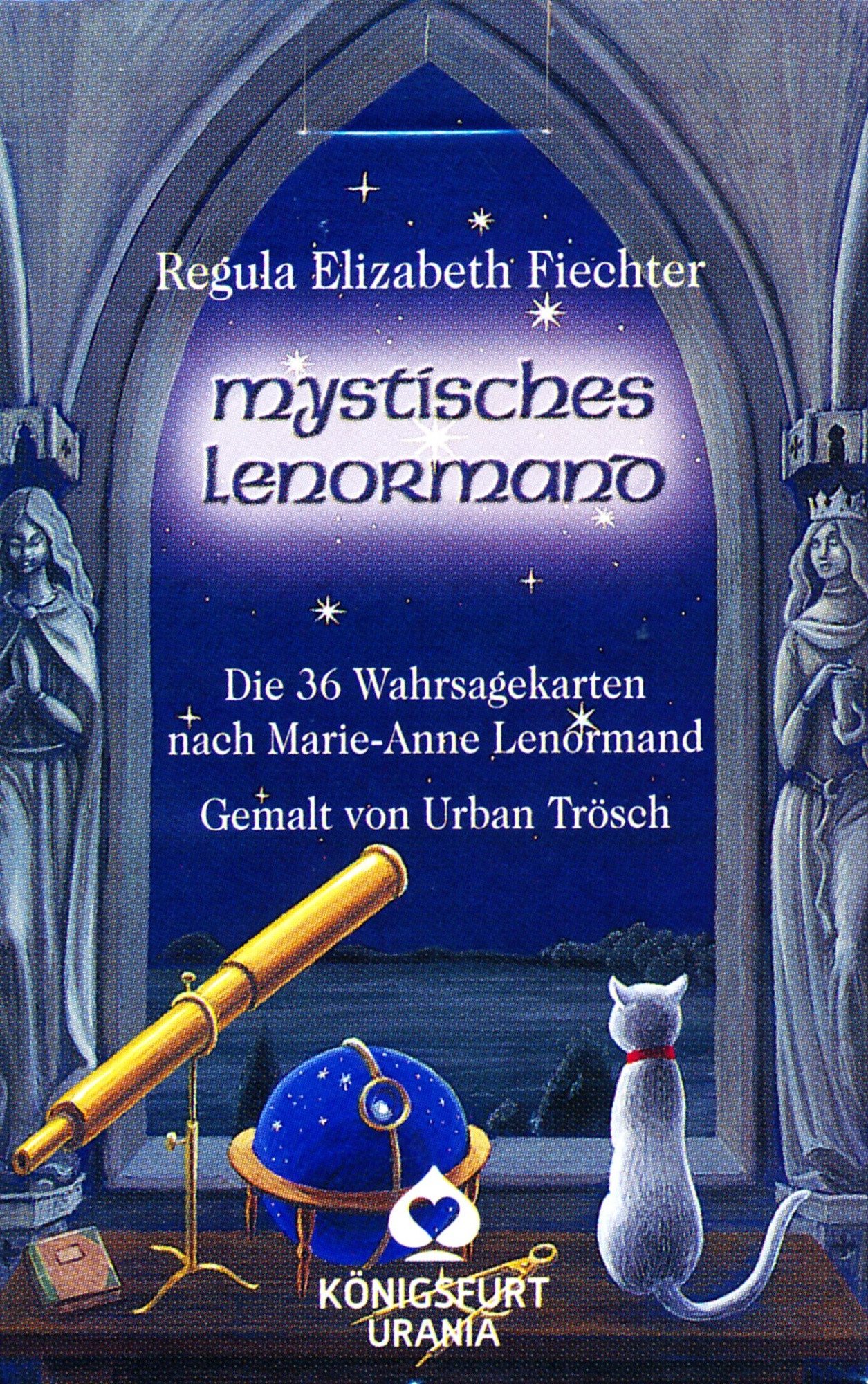 Königsfurt-Urania Verlag Spiel Mystisches Lenormand. Karten: 36 Karten als Pocketversion