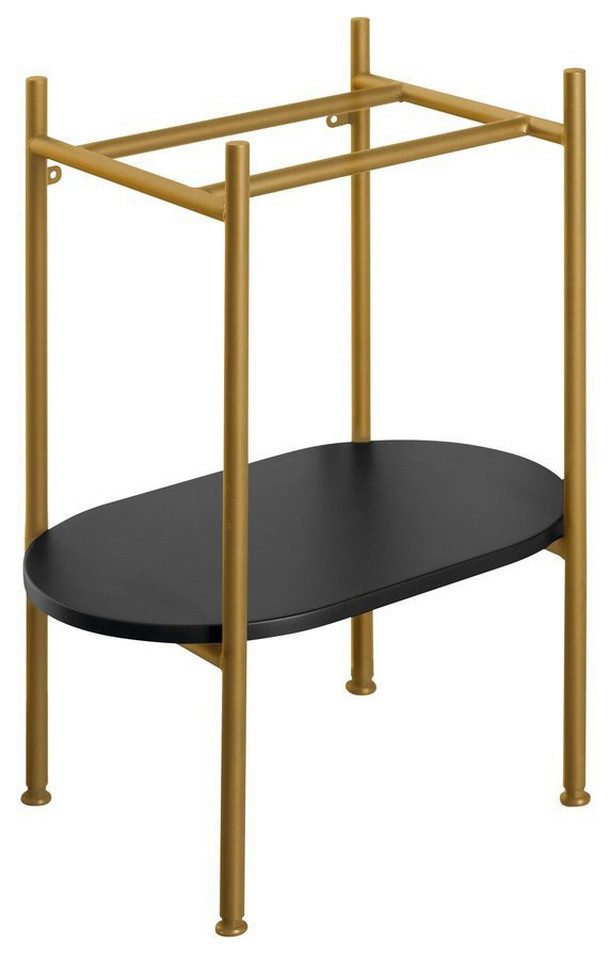 Sapho Ablageelement PUNO Sockel unter Waschbecken 400x820x360mm, Gold matt, Sapho-SKA570-5