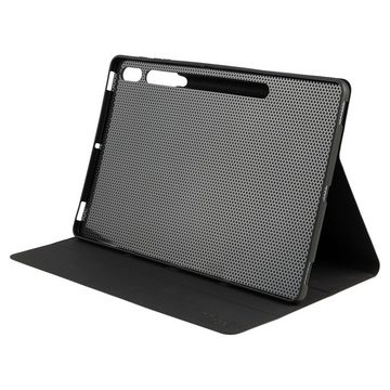 Tucano Tablet-Hülle Gala Tablet Case für Samsung Galaxy TAB S8+ 12.4 Zoll, S7+ 12.4 Zoll / S7 FE, dunkelgrau