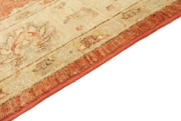 Wollteppich Ziegler Teppich handgeknüpft rot, morgenland, rechteckig, Höhe: 8 mm