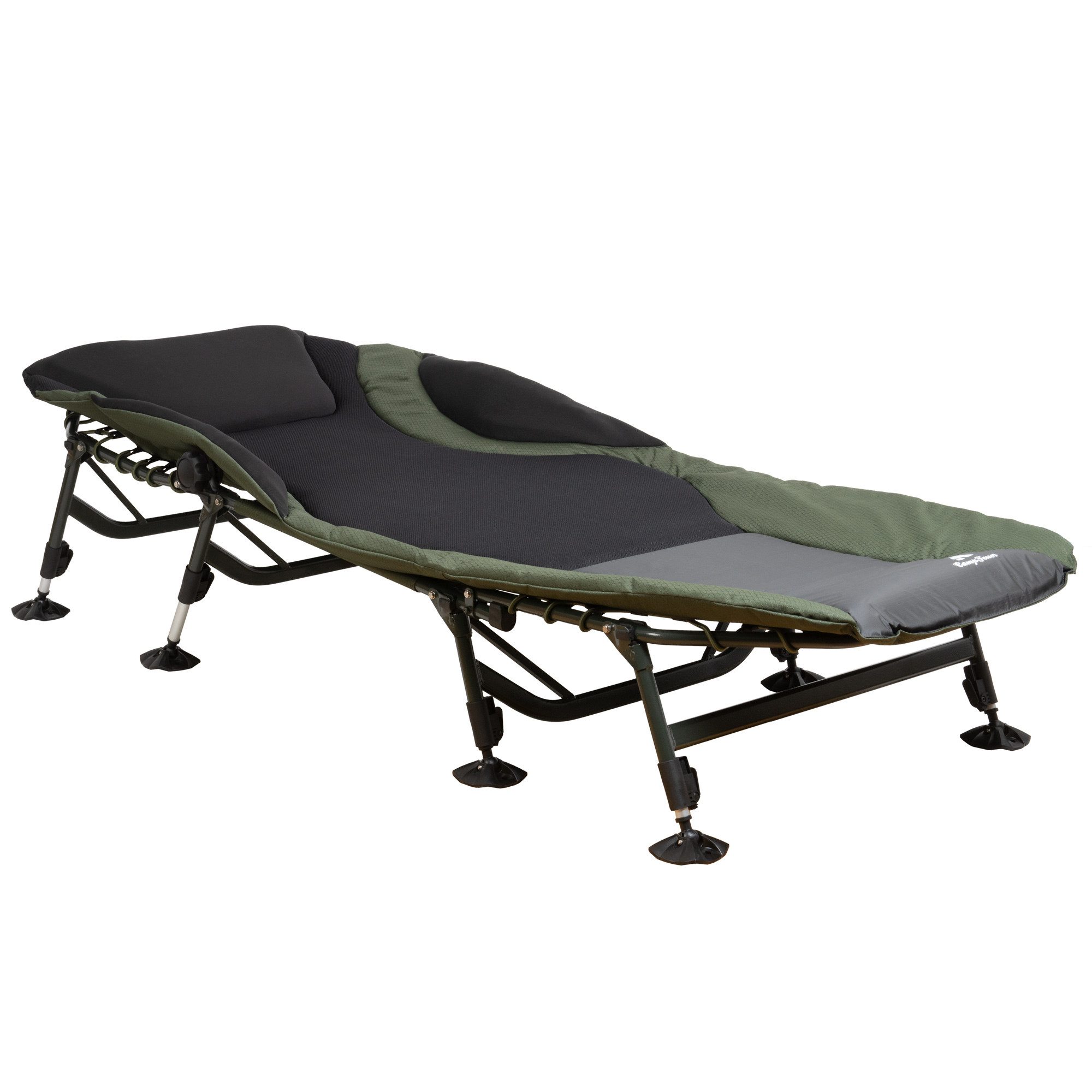 CampFeuer Angelliege Karpfenliege XXL, 207 x 88 x 30-106 cm, Campingliege, faltbar (1-St) Einfach auf- und abzubauen – Bild 4 von 5