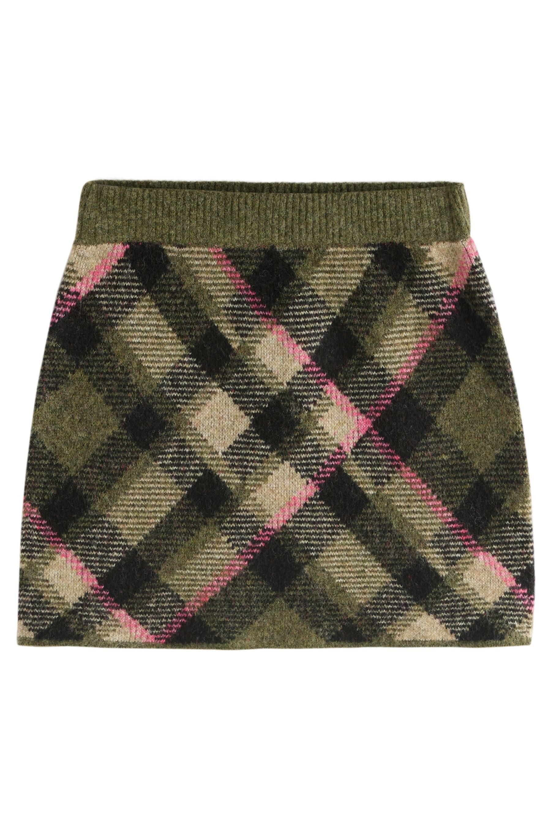 Next Minirock Gestrickter Minirock mit Wollanteil (1-tlg) günstig online kaufen