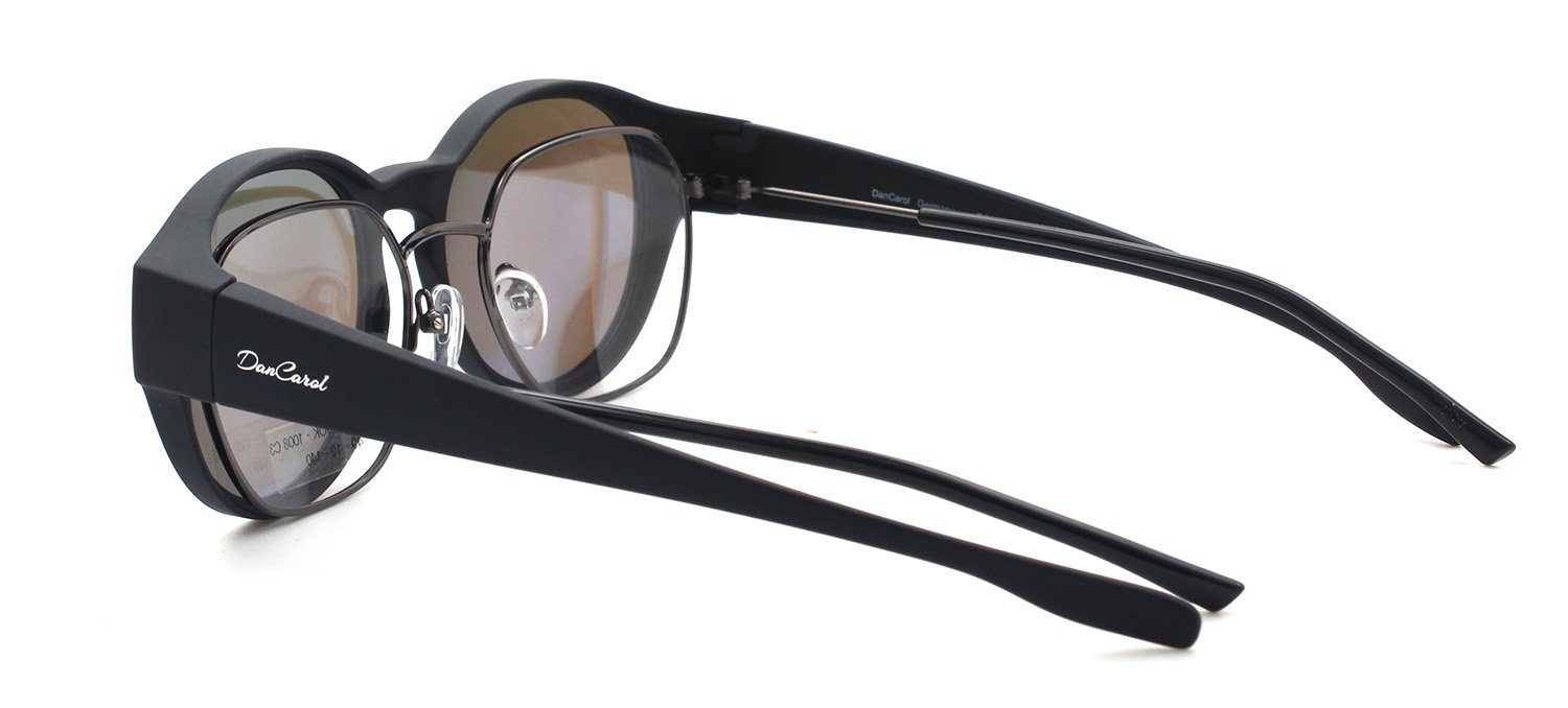 DanCarol Sonnenbrille DC-POL-2060-C2 Überbrille - mit Polarisieren Gläser ideal für Brillenträger die auf Ihre normale