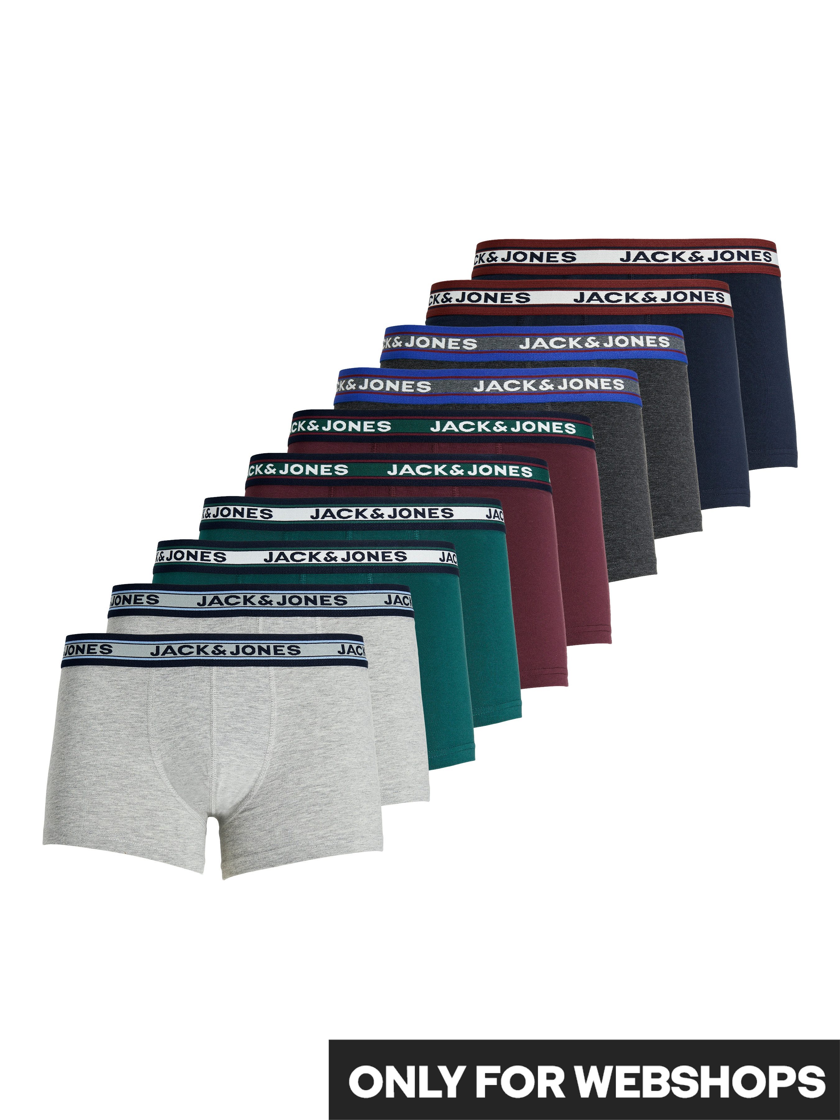 Trunk JACSOLID TRUNKS 10 PACKS NOOS