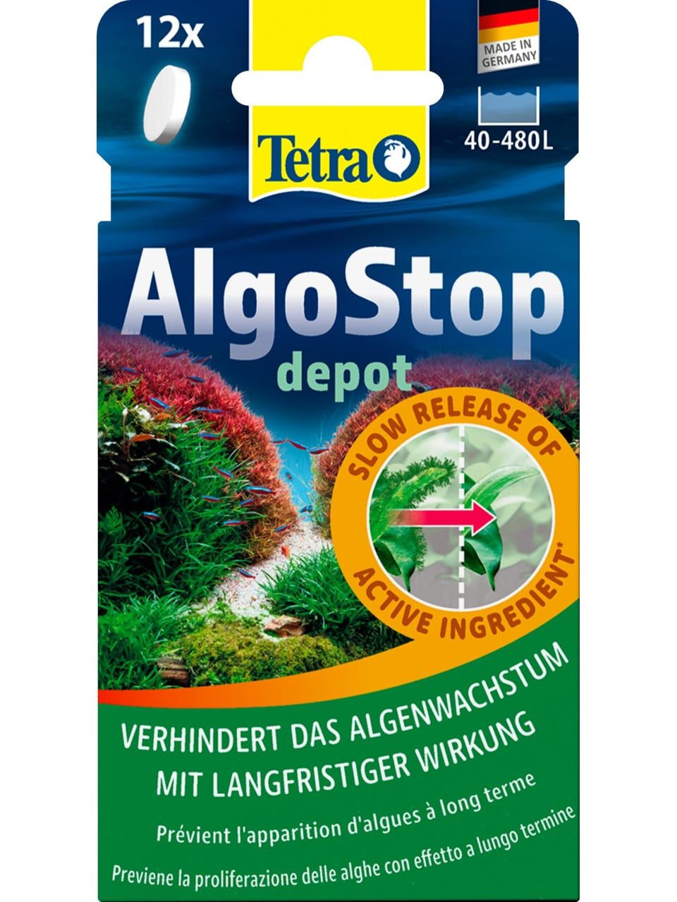 Tetra Aquariumfilter Tetra AlgoStop Depot 12 Tabletten