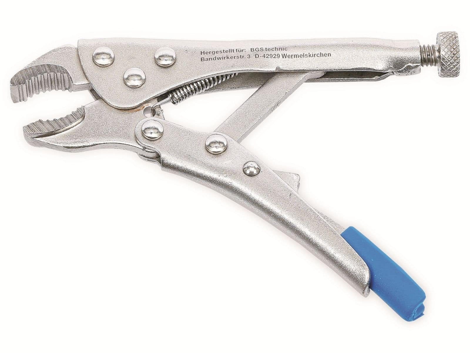 Zangenset BGS TECHNIC Gripzange extra kurz 505, halbrund,100