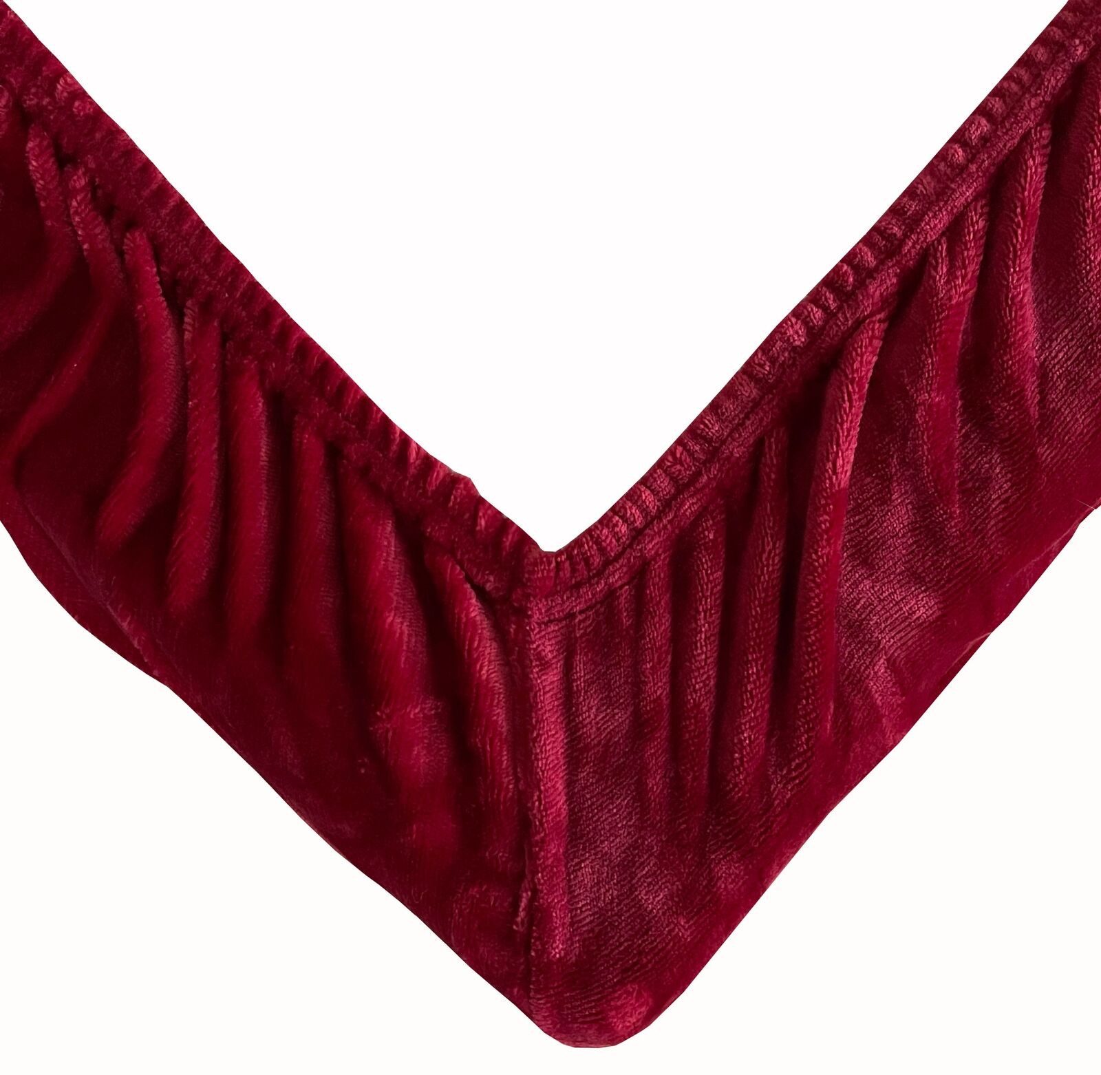 Visaggio Spannbettlaken Winter Teddy Plüsch Cashmere Touch, Nicki, Gummizug: rundum, Flauschig warmes Teddyplüsch, Einfarbig – Bild 5 von 5