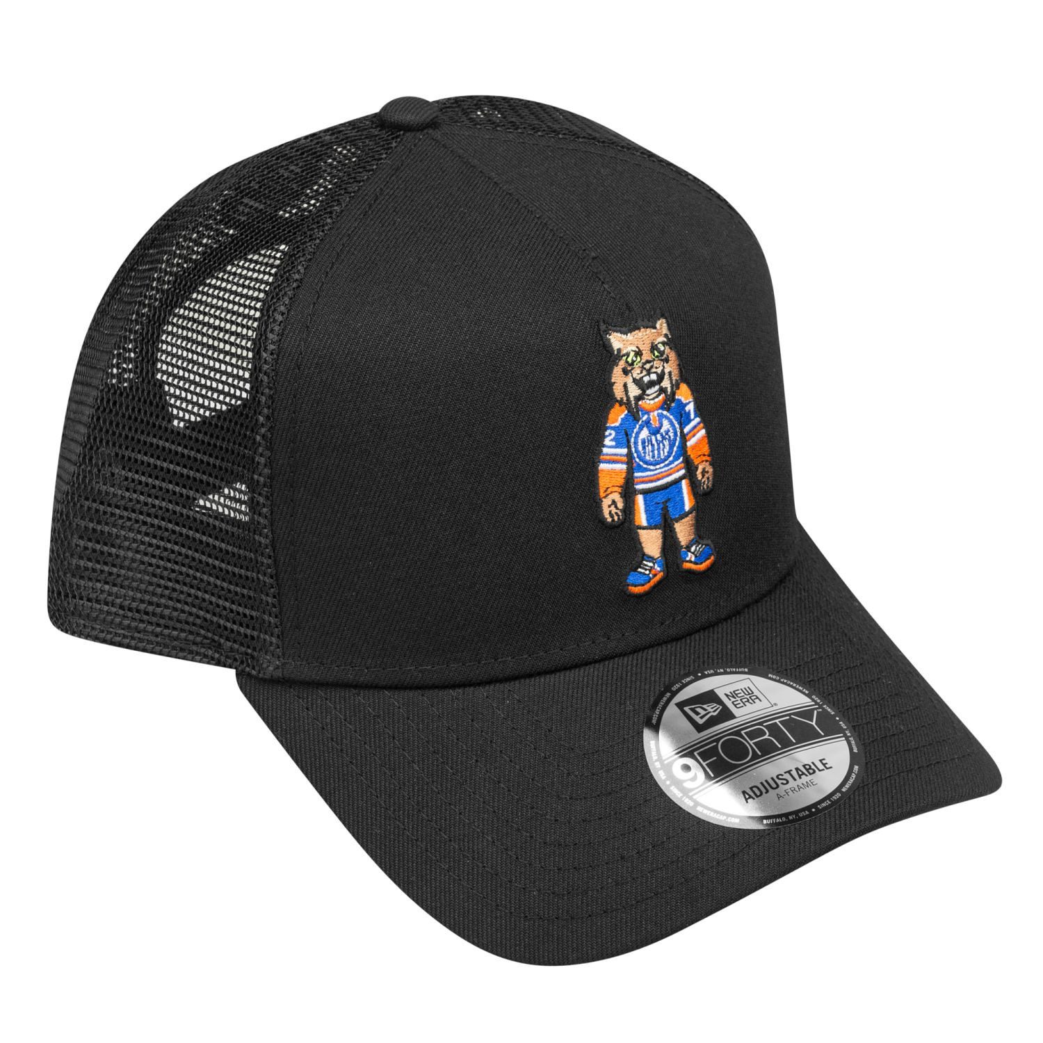New Era Trucker Cap Trucker MASCOT Edmonton Oilers Hunter