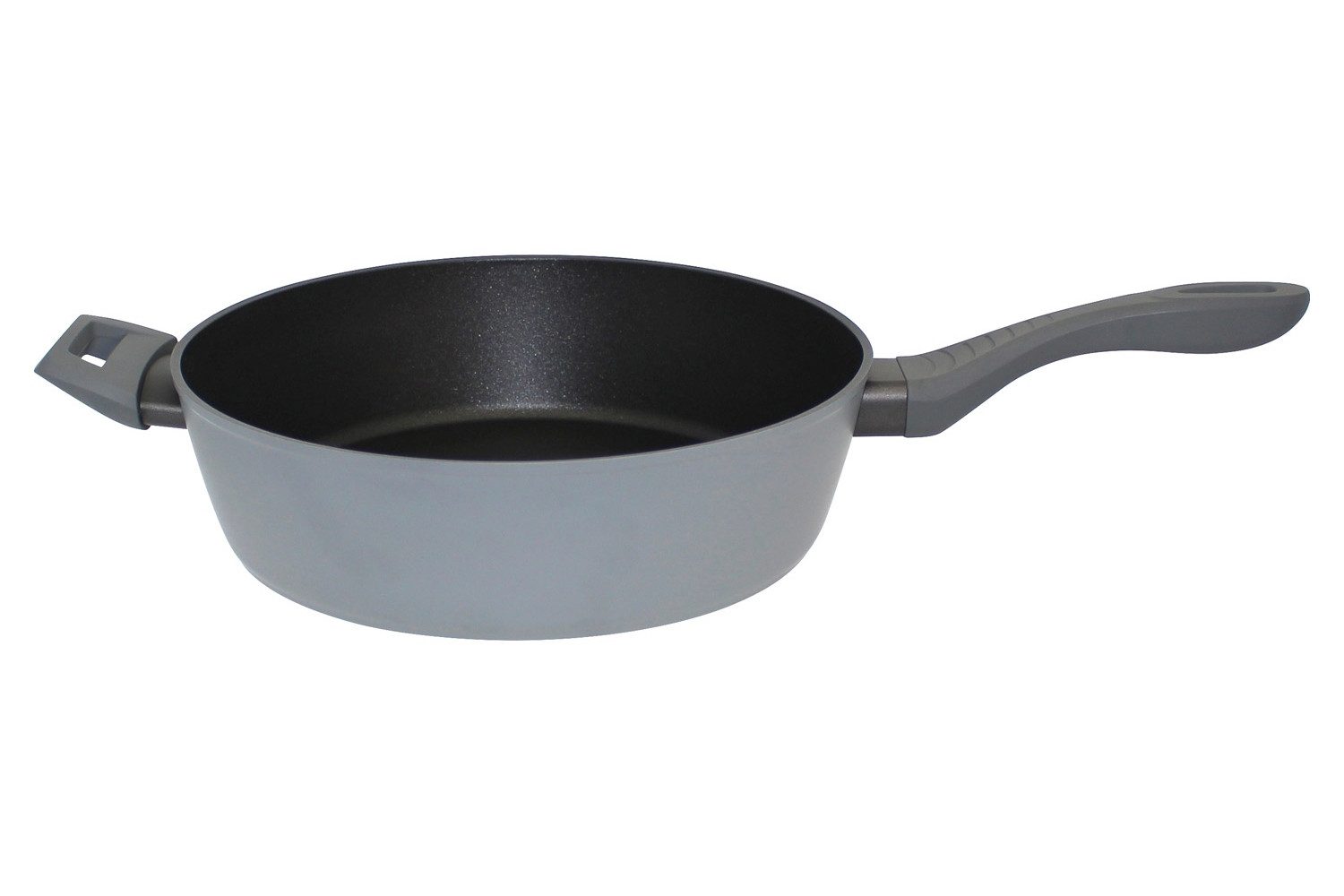 Elo Bratpfanne ELODUR, Ø 28 cm, alle Herdarten geeignet, Aluminium, Softtouch-Stiel