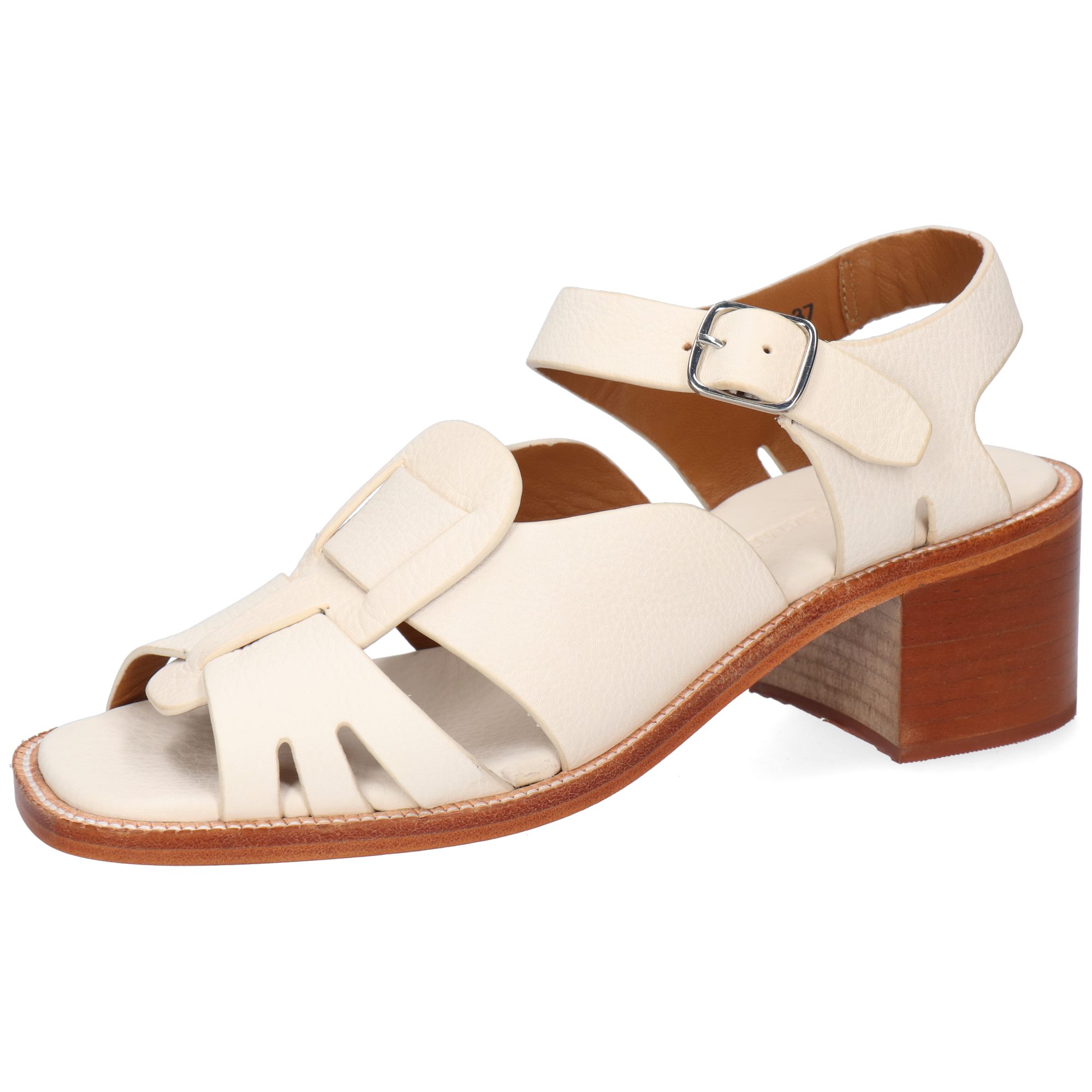 Melvin & Hamilton Charlotta 1 Leder-Sandalen für Damen Sandale Block-Absatz, Echtes Leder