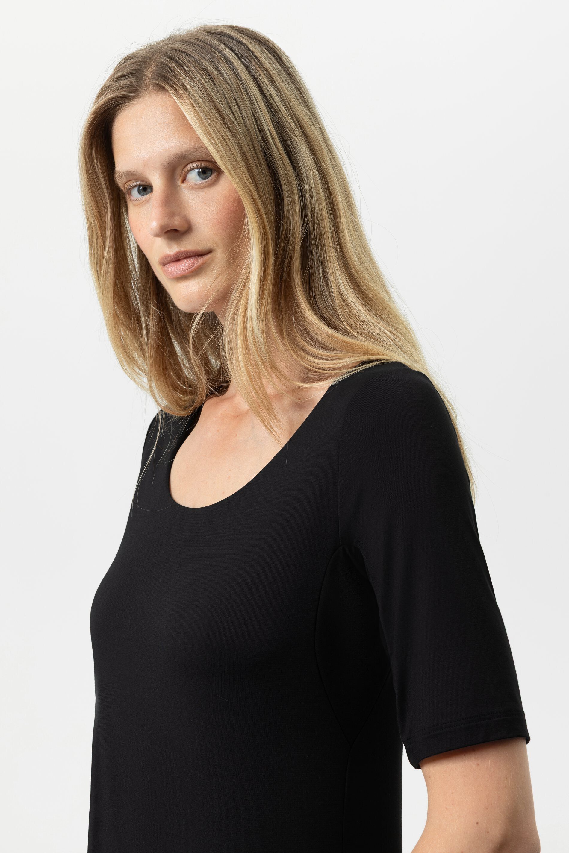 Mey T-Shirt Mey T-Shirt Serie Blazershirt Uni Oberteil (1-tlg)