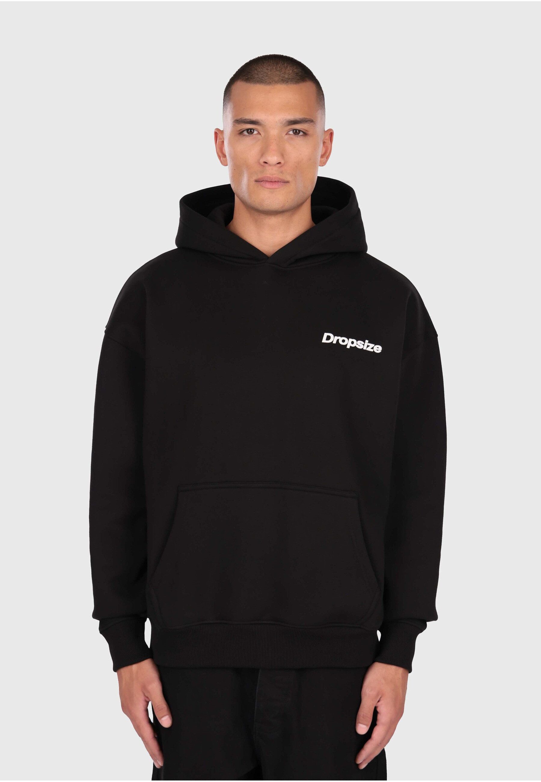 Dropsize Kapuzenpullover Dropsize HEAVY OVERSIZE HALFTONE STAR HOODIE (1-tlg)