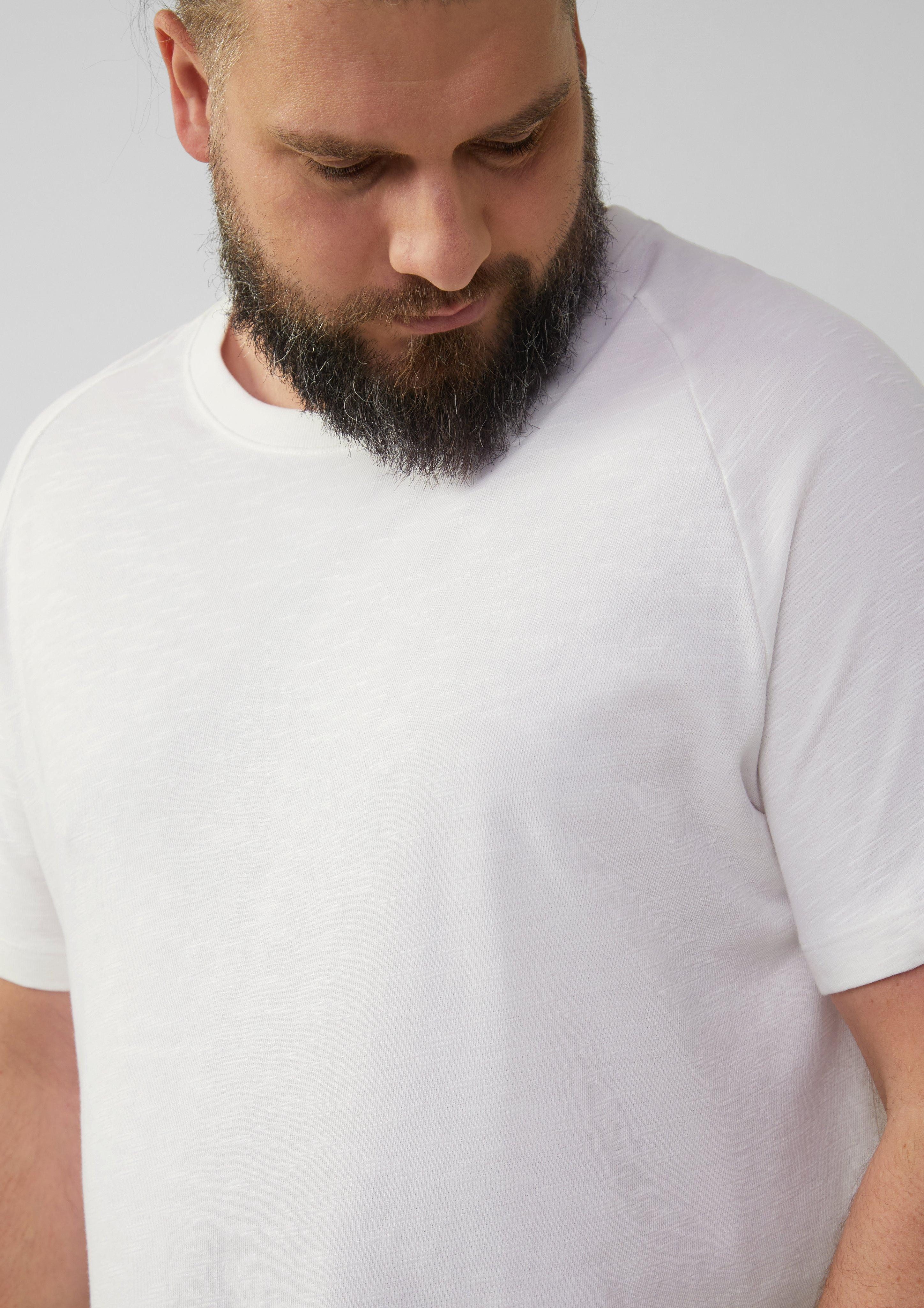 s.Oliver T-Shirt aus Baumwolle Farbe weiß Größe: 5XL günstig online kaufen