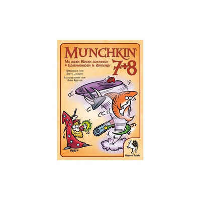 Pegasus Spiele Spiel, Familienspiel 17226G - Munchkin 7+8, Erweiterungsdoppelpack (DE-Ausgabe), Strategiespiel