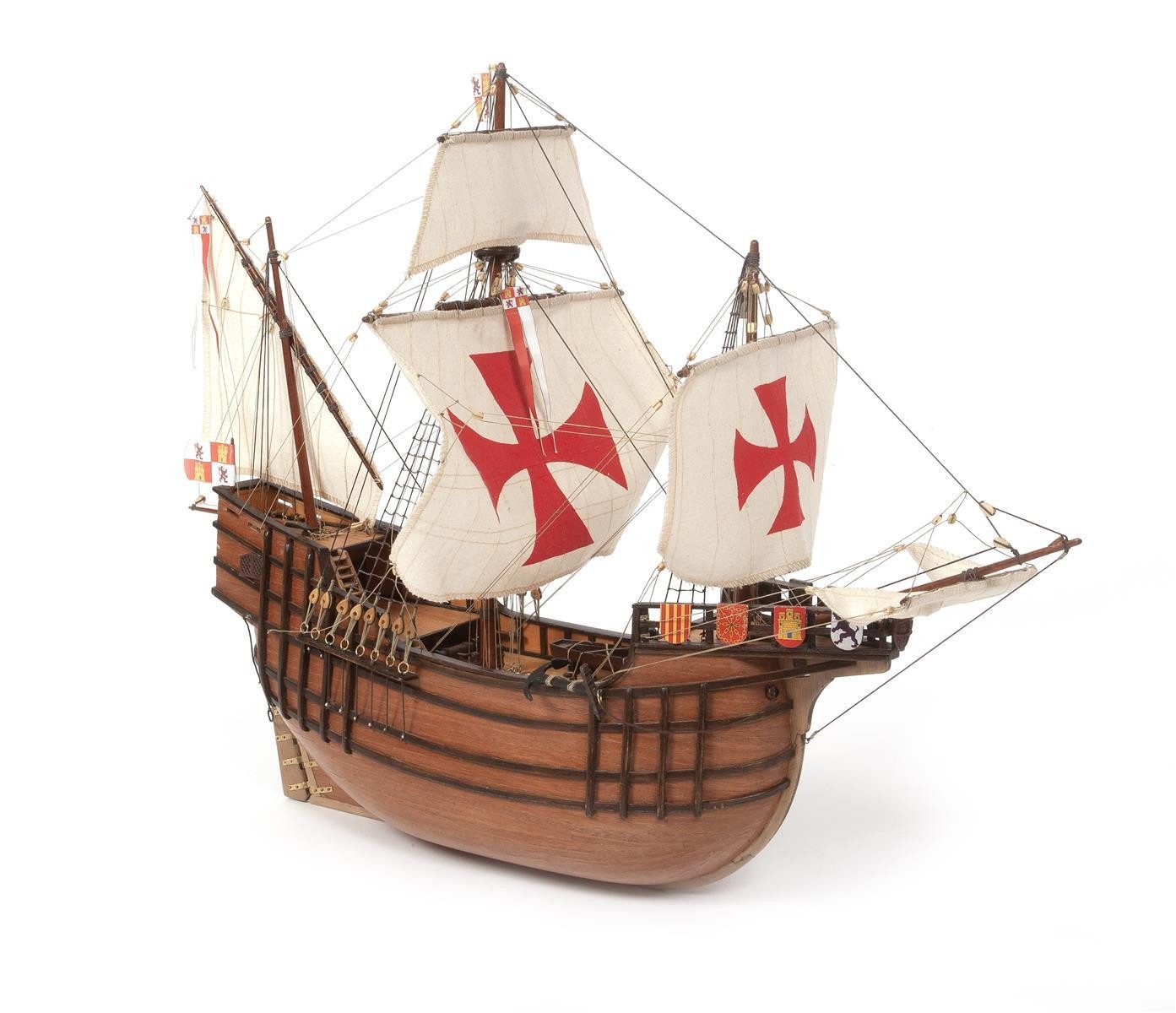 OcCre Modellbausatz Santa Maria Starter Pack, (Schiff, 1568-tlg., Schiffsbausatz), Made in Europe