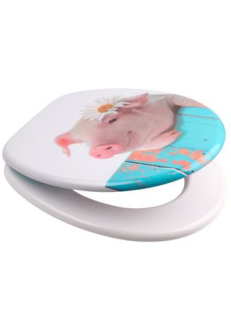SANILO WC-крышка »Schwein« с Функ...