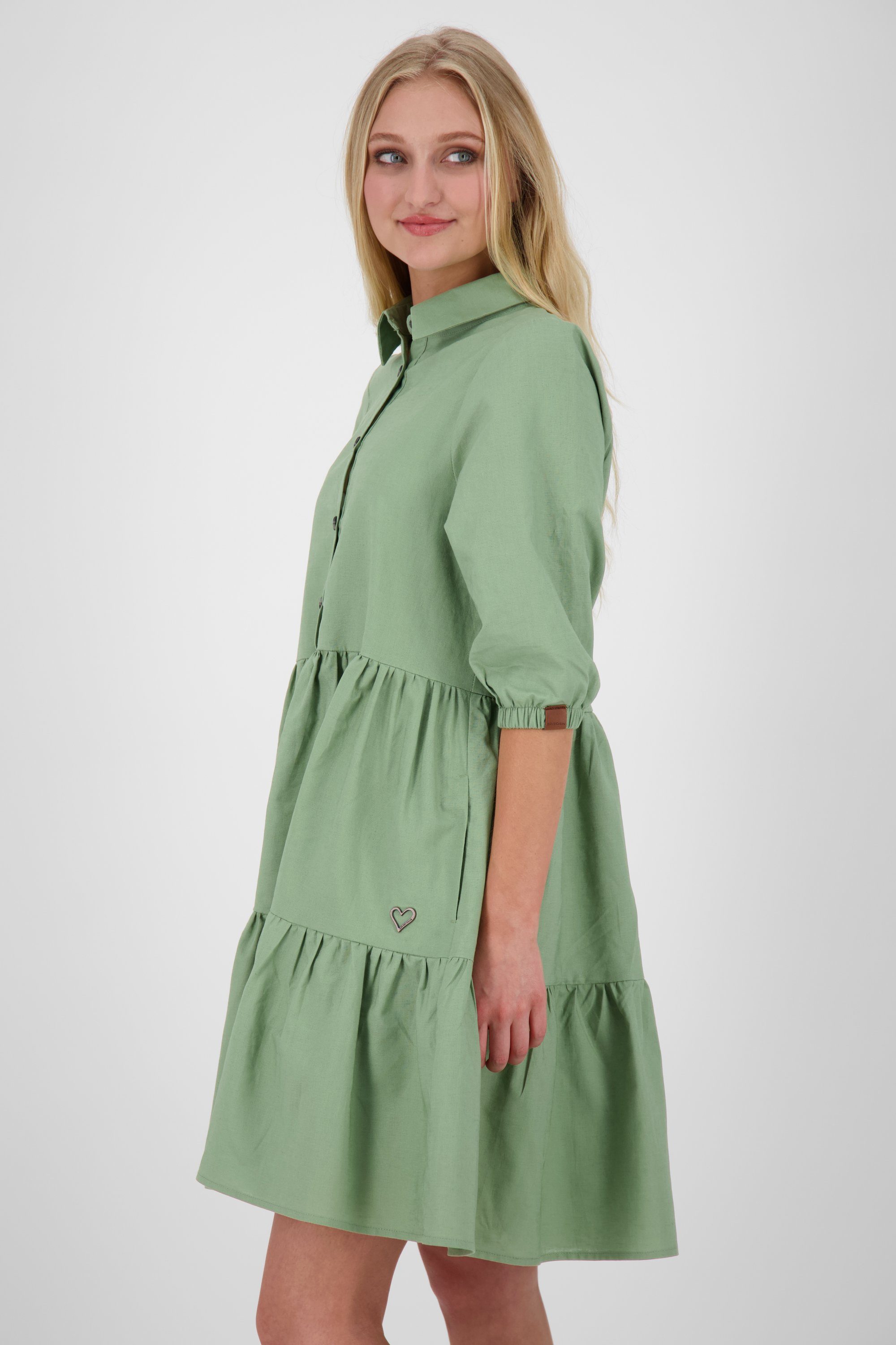 Alife & Kickin Blusenkleid Damen SalomeAK D Sommerkleid, Kleid