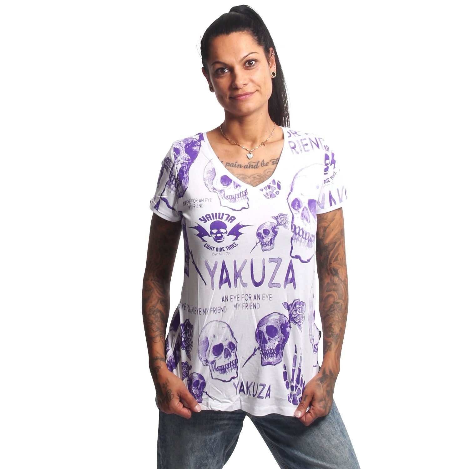YAKUZA V-Shirt Eye Allover