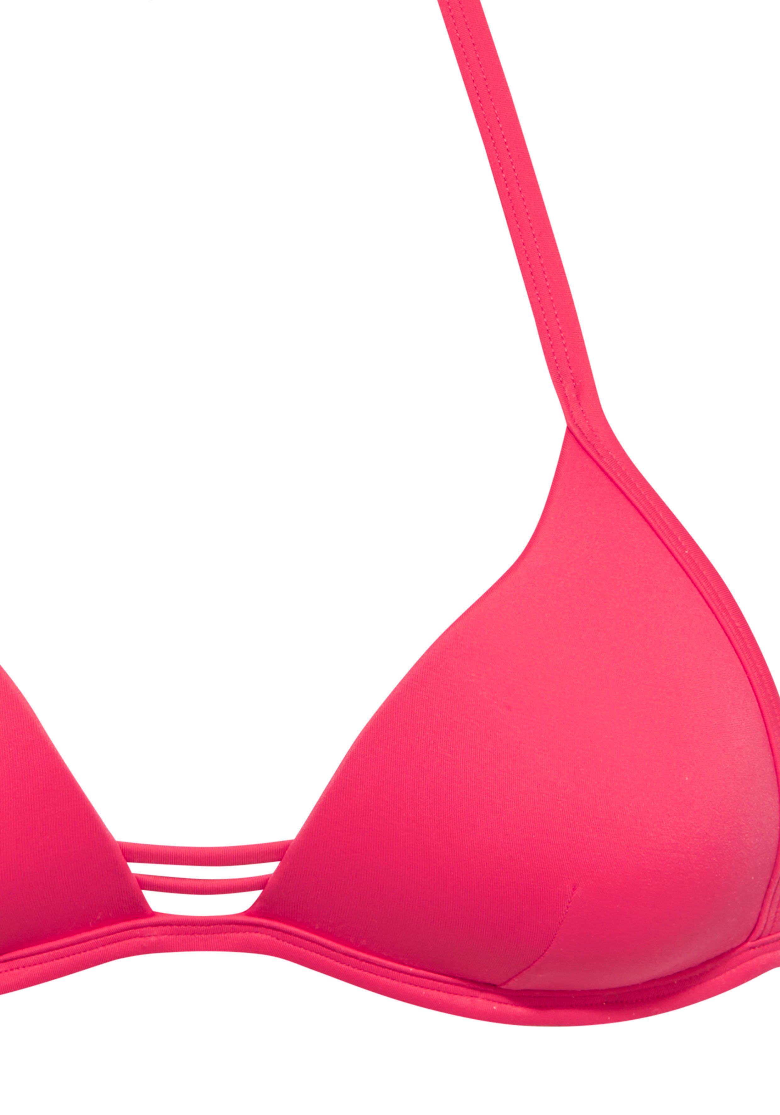Bruno Banani Triangel-Bikini mit Zierbändern