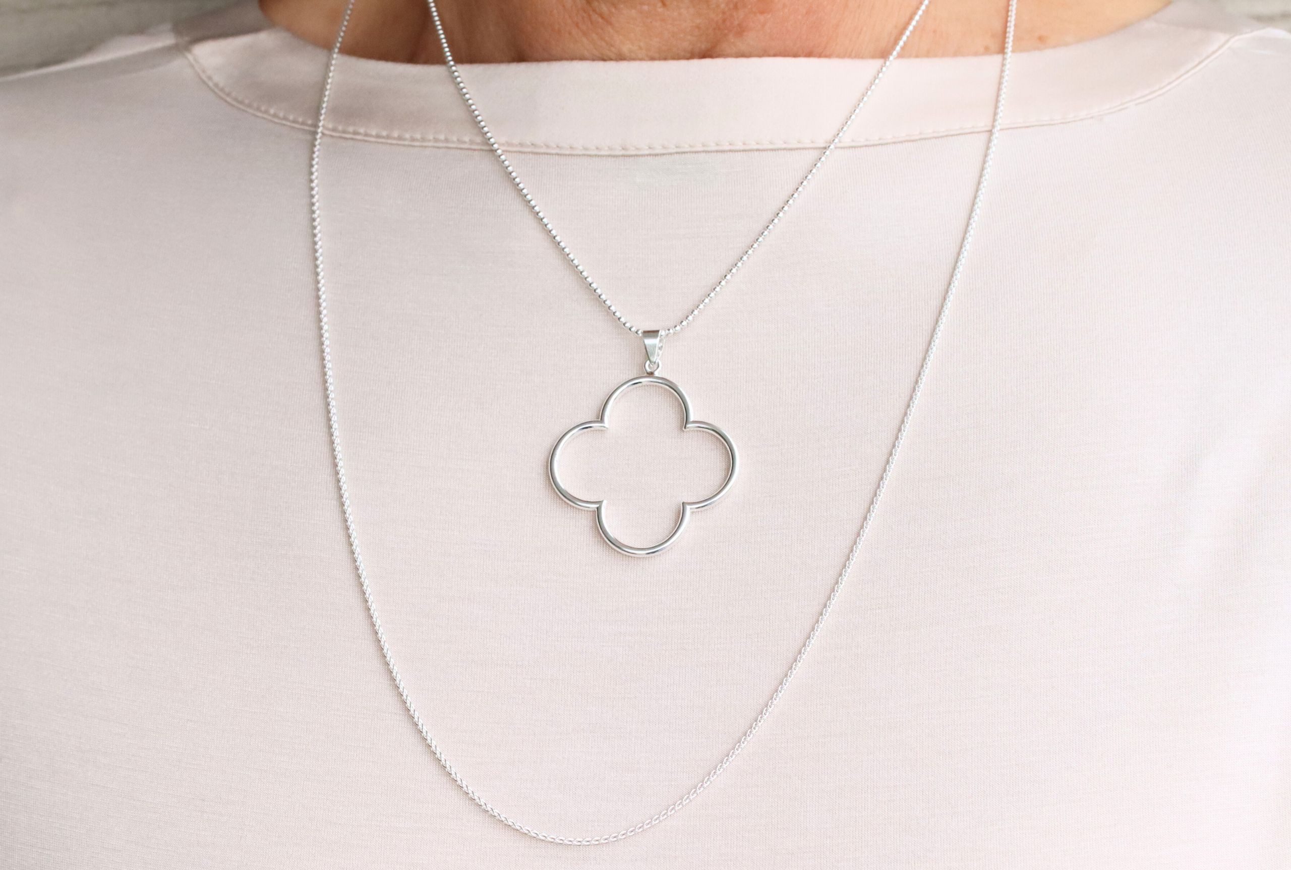 SILBERMOOS Statementkette Feine Längenverstellbare Kette im Fuchsschwanz-Look, 925 Sterling Silber