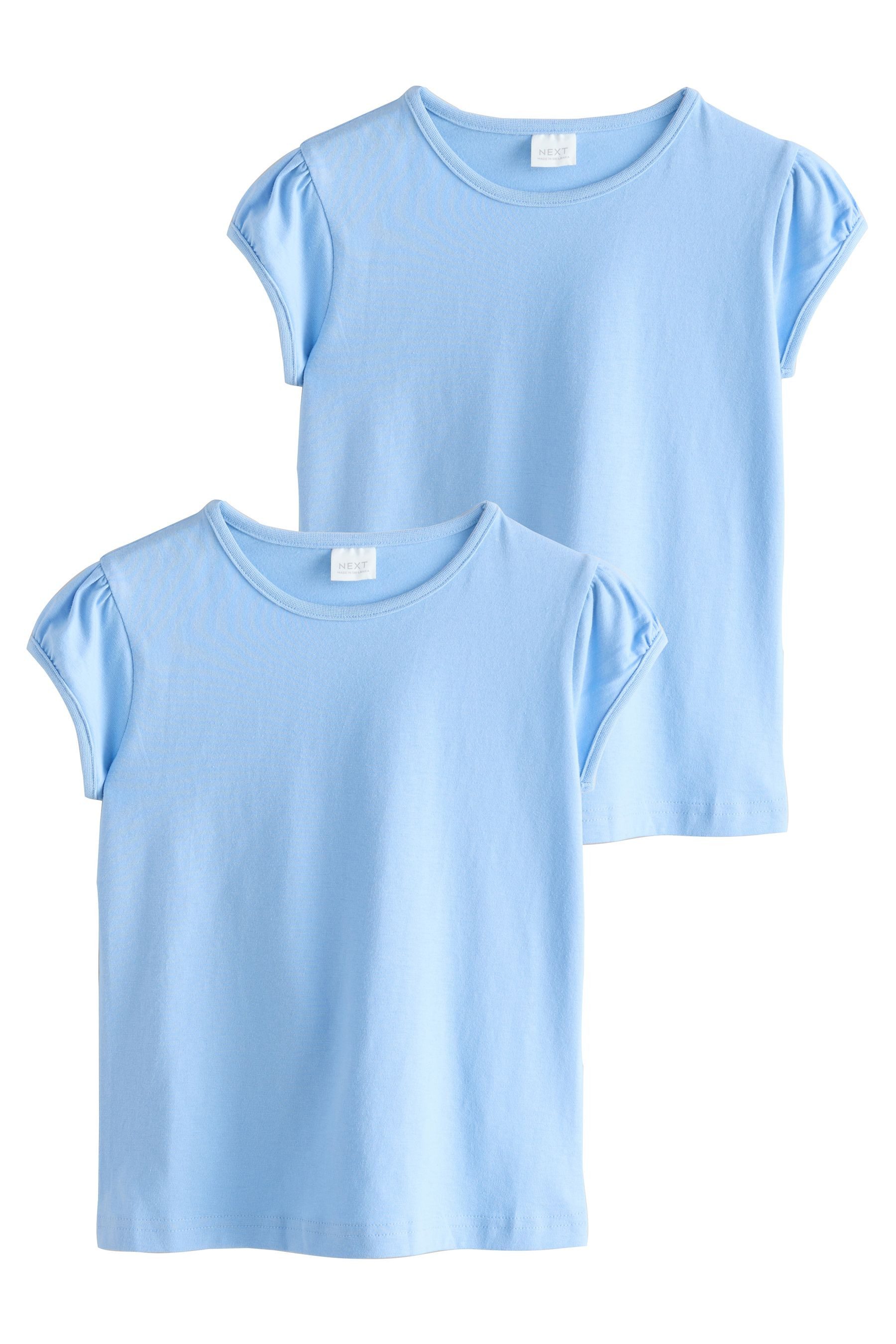Next T-Shirt T-Shirts mit Puffärmeln, 2er-Pack (2-tlg)