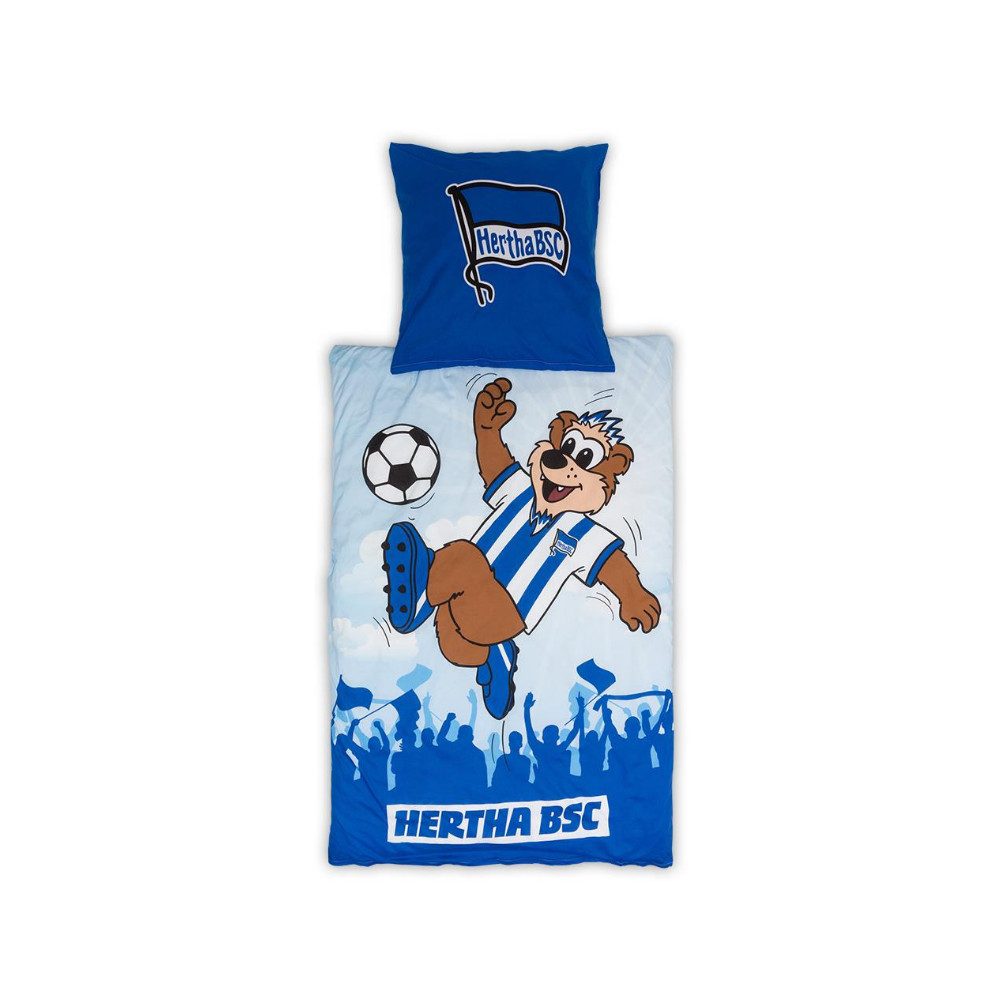 Hertha BSC Berlin Bettwäsche Hertha BSC Bettwäsche Herthinho