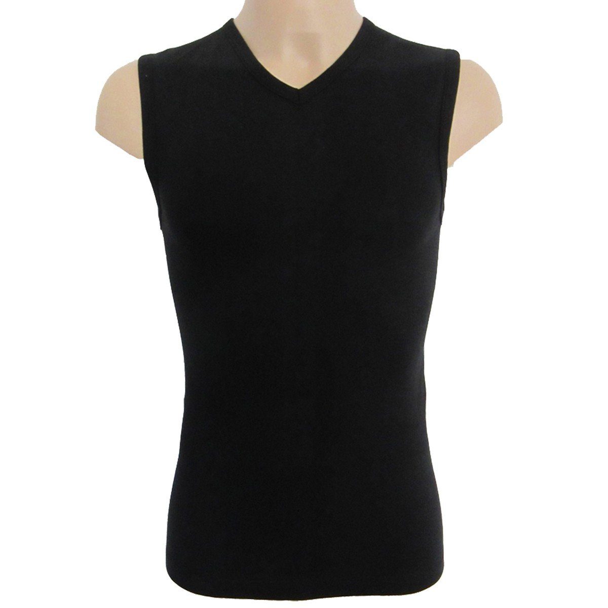 HERMKO Unterhemd 3050 Bio-Baumwolle, Muskelshirt,Vest, V-Ausschnitt, breite günstig online kaufen