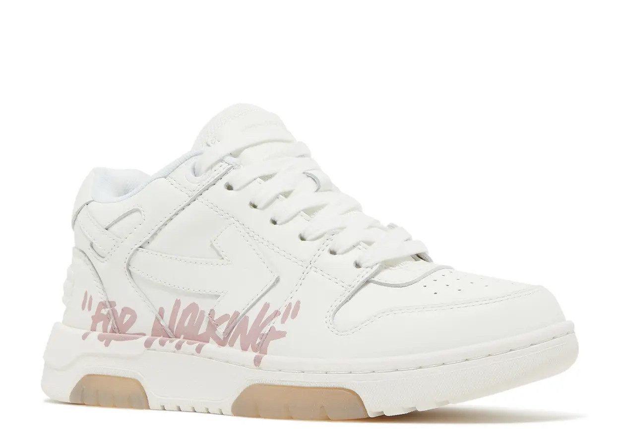 OFF-WHITE Off-White Wmns Out of Office 'For Walking - White Light Pink' Sneaker