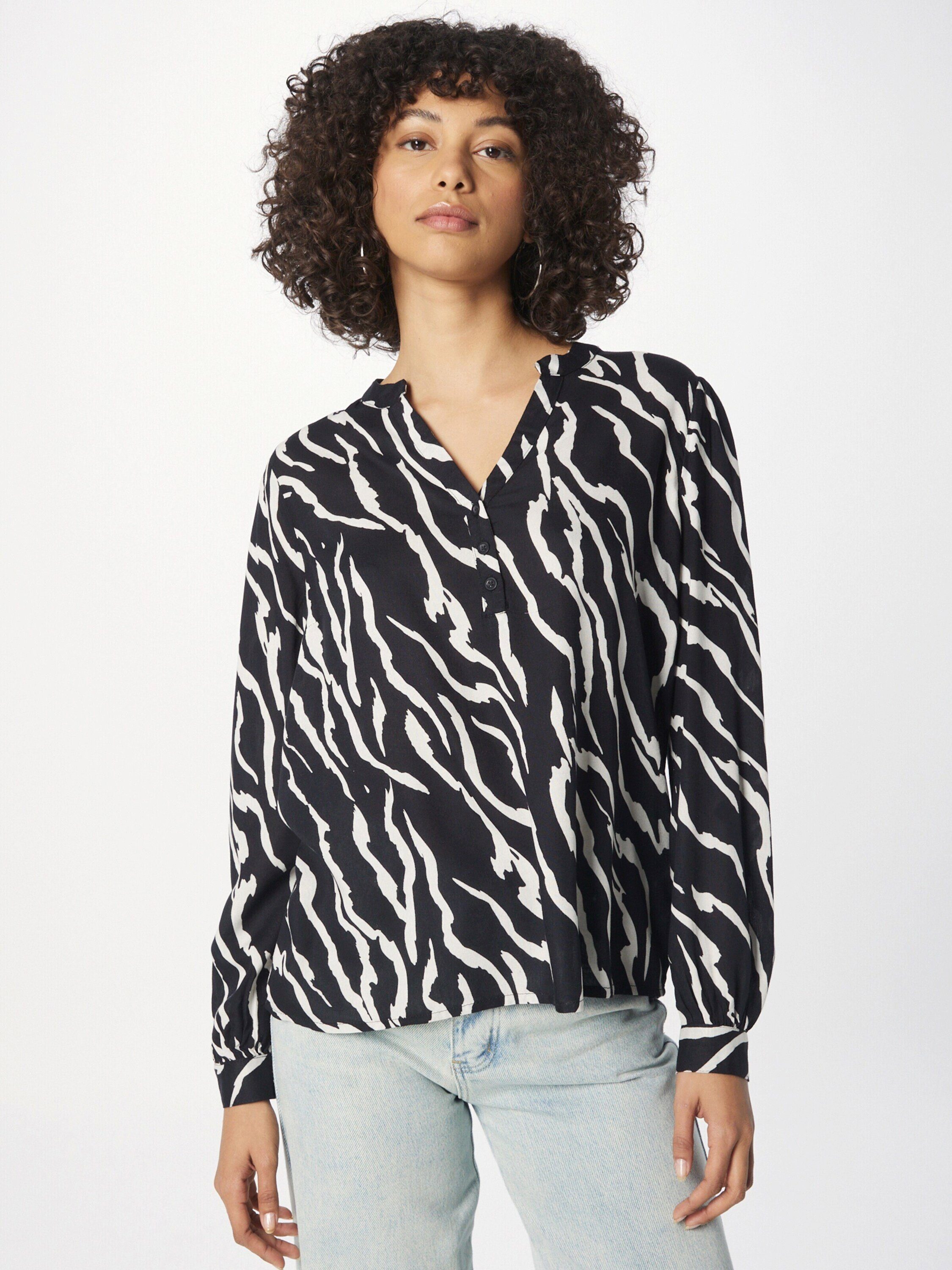 KAFFE Langarmbluse Somia (1-tlg) Drapiert/gerafft günstig online kaufen