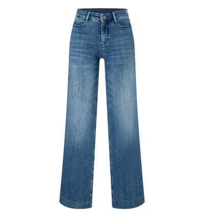 MAC Stretch-Jeans MAC DREAM WIDE vintage blue basic wash 5439-90-0358L D438