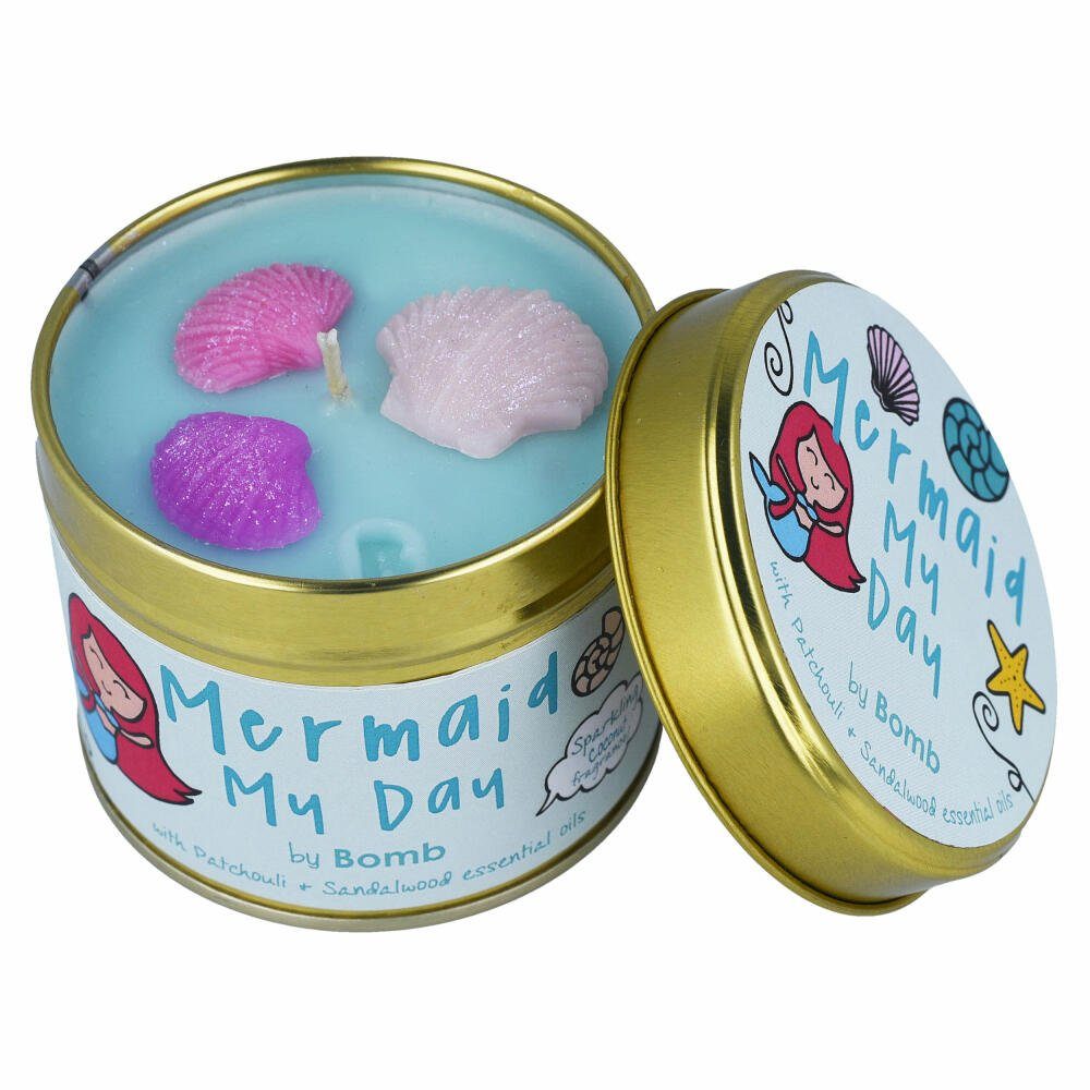Bomb Cosmetics Duftkerze Scent Stories Mermaid my Day, in Metalldose