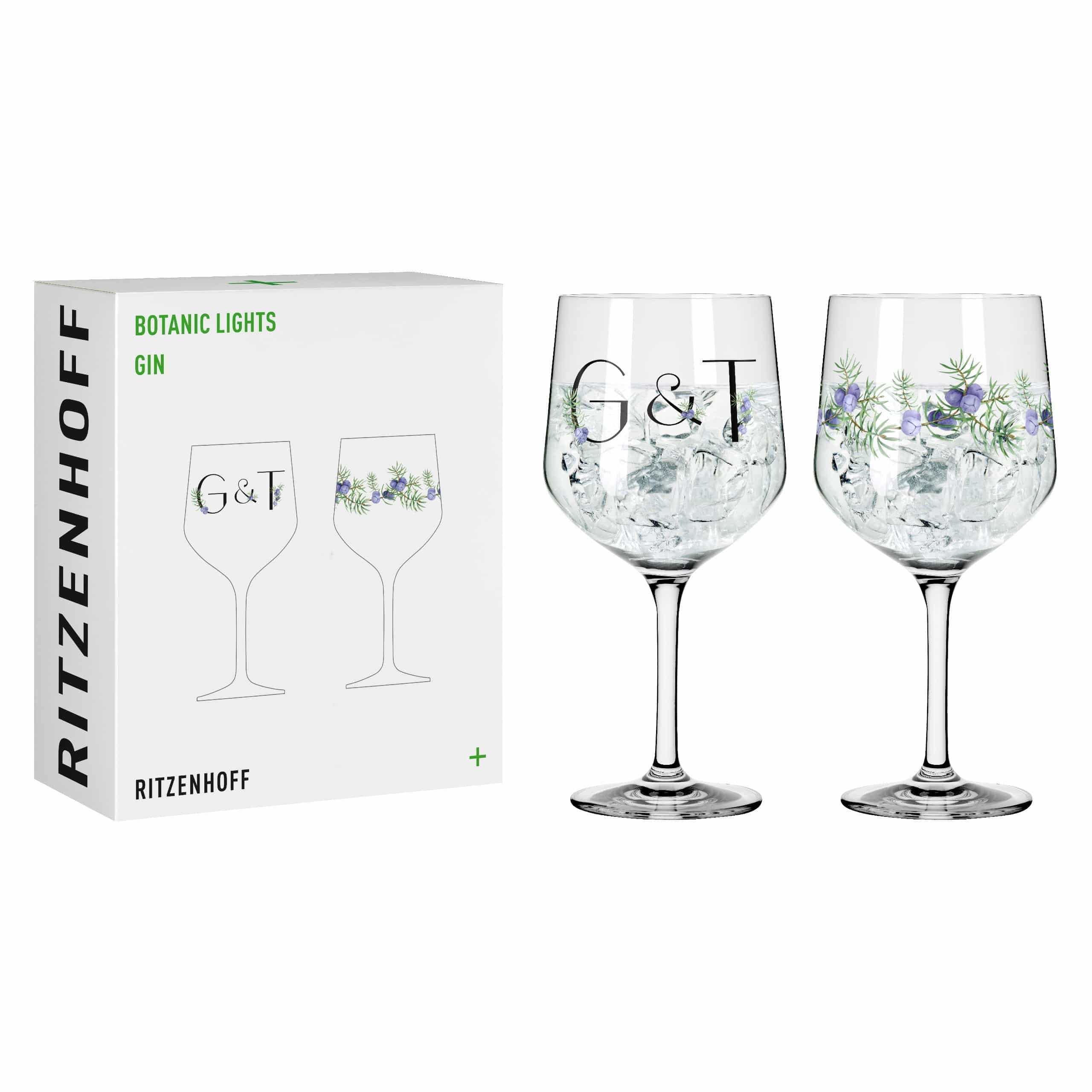 Ritzenhoff Longdrinkglas Botanic Lights, Kristallglas