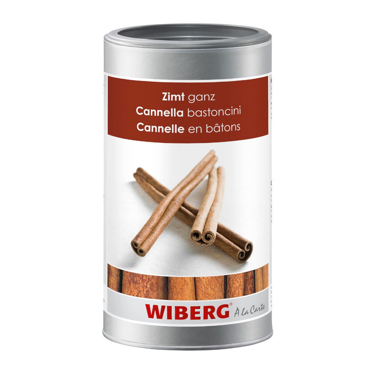 WIBERG Gewürz, Wiberg Zimt ganz mit warmen süßlich würzigen Aroma Packung 400g