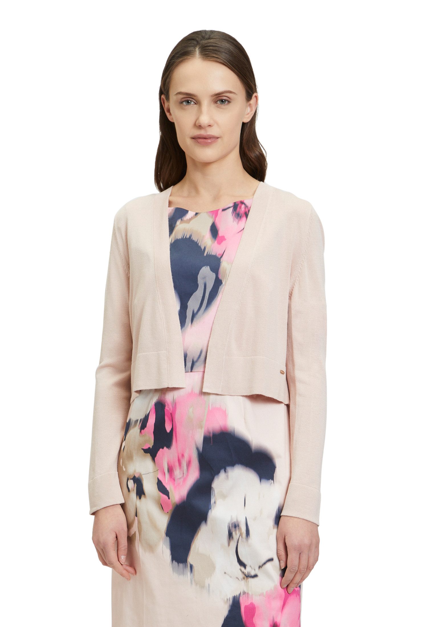 Strickjacke Betty & Co Strick-Cardigan ohne Verschluss