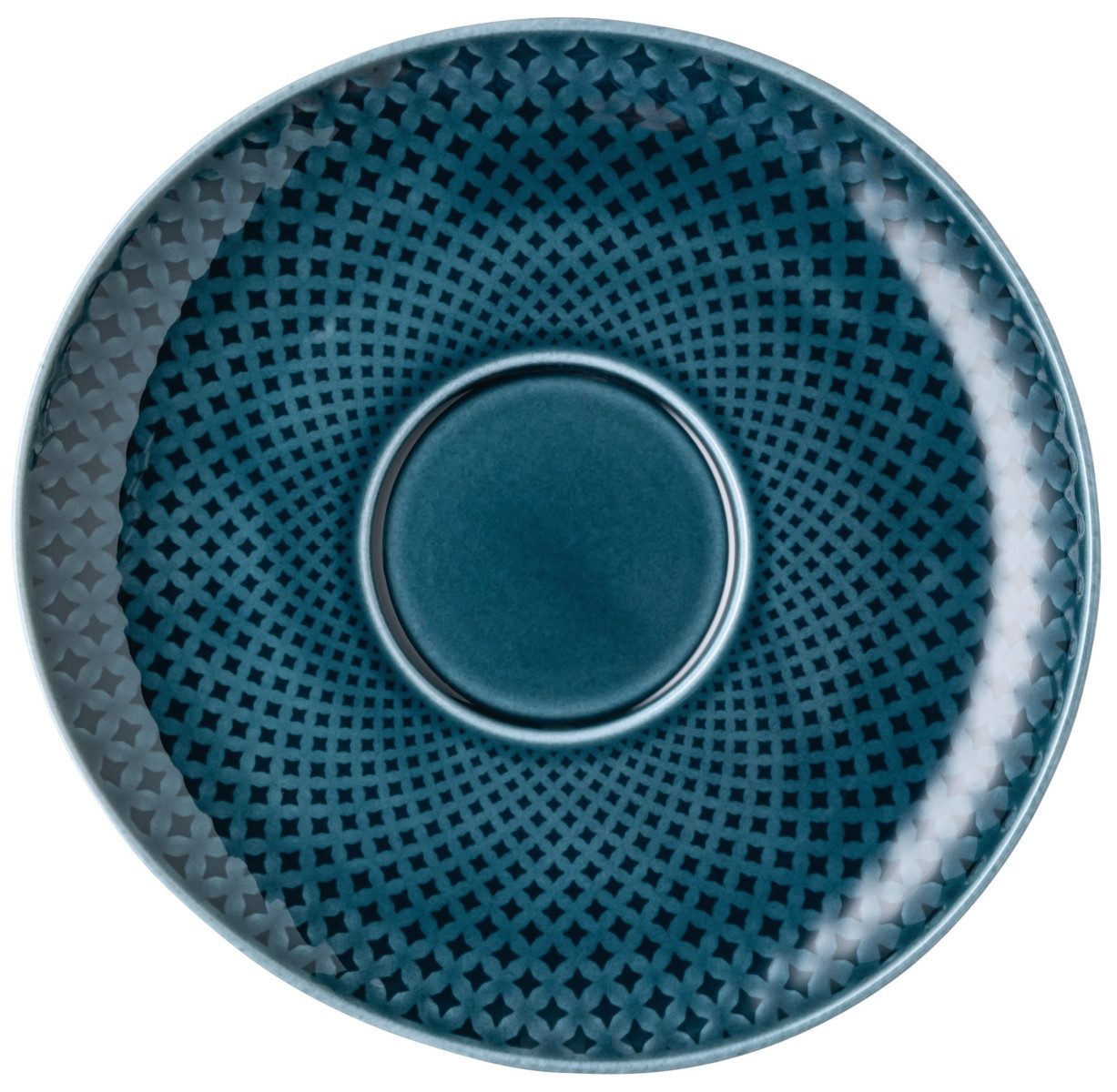 Rosenthal Untertasse Junto Ocean Blue Cafe au Lait Untertasse 18 cm, Untertasse