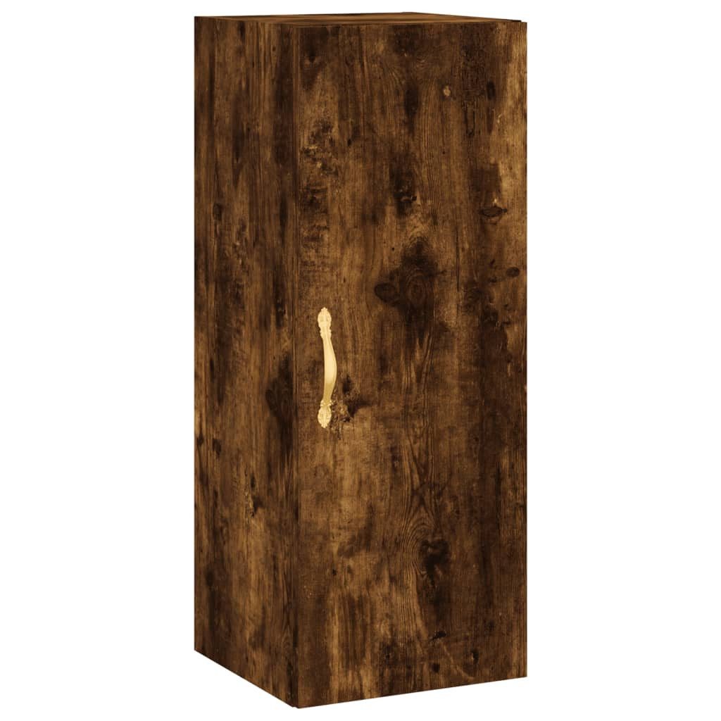 vidaXL Hängeschrank Wandschrank Räuchereiche 34,5x34x90 cm günstig online kaufen