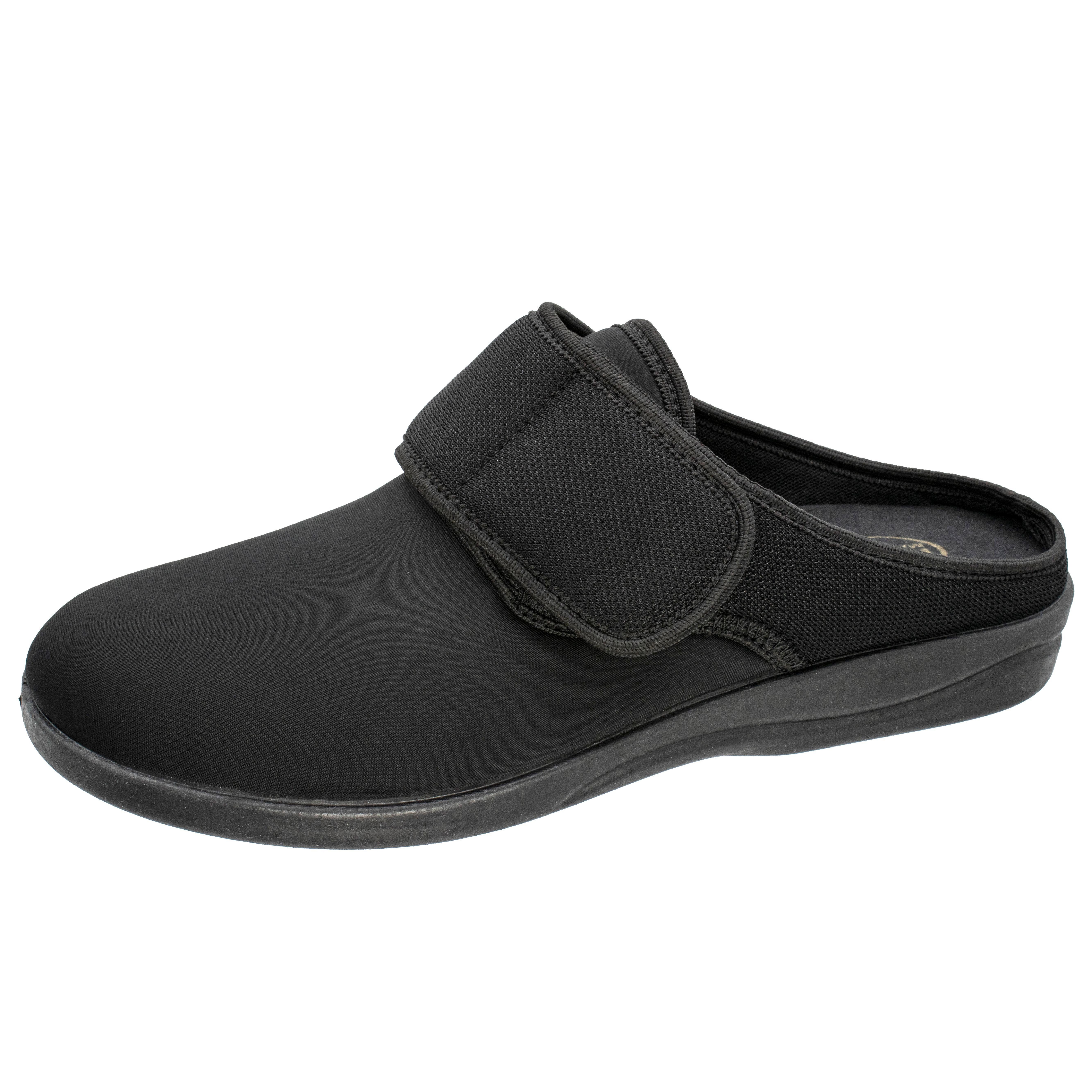 Fischer-Markenschuh Cornelius Pantoffel aus Stretchmaterial/Mesh, mit Textilfutter, Weite L