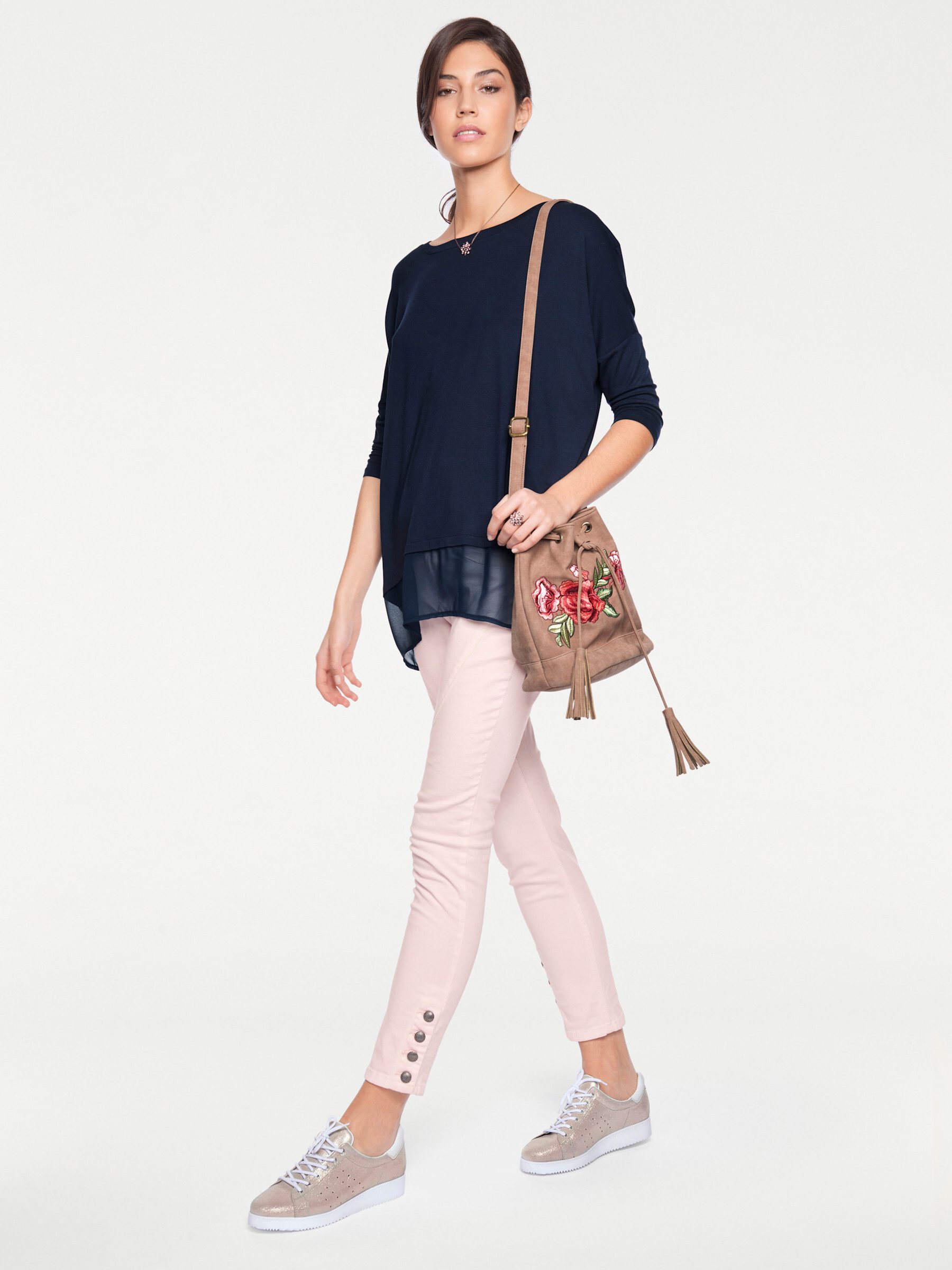 LINEA TESINI by heine Oversize-Shirt "Oversized Shirt", (1 tlg.) günstig online kaufen