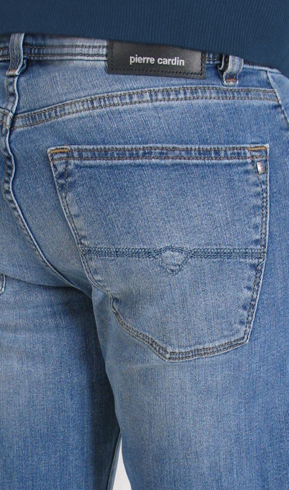 Pierre Cardin 5-Pocket-Jeans DIJON - Denim Klassiker mit bequemer Beinweite – Bild 3 von 3