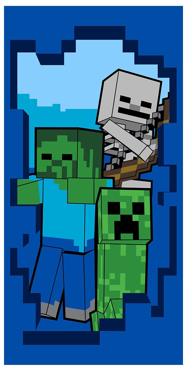 Minecraft Полотенца Minecraft, Frottee (1-St)