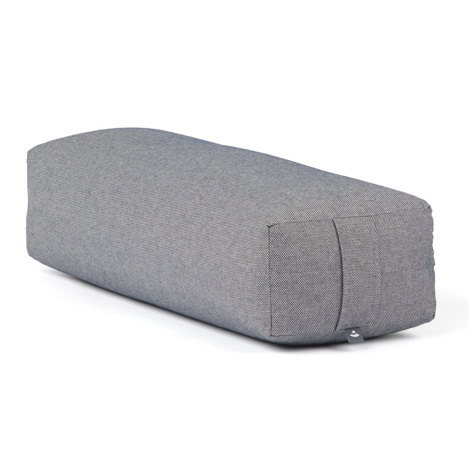 Yoga Bolster SALAMBA Yoga Bolster CLASSIC dobby dunkelblau, Dinkelhülsen
