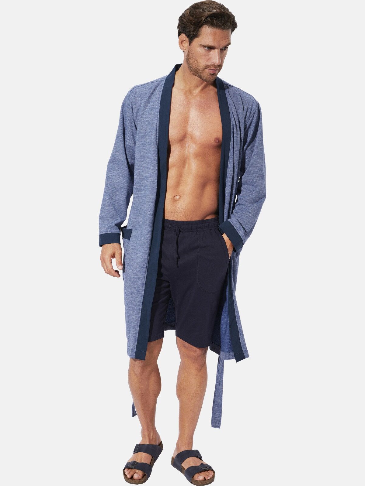 Babista Bademantel QUARIN, Langform, Baumwoll-Mix, - günstig online kaufen