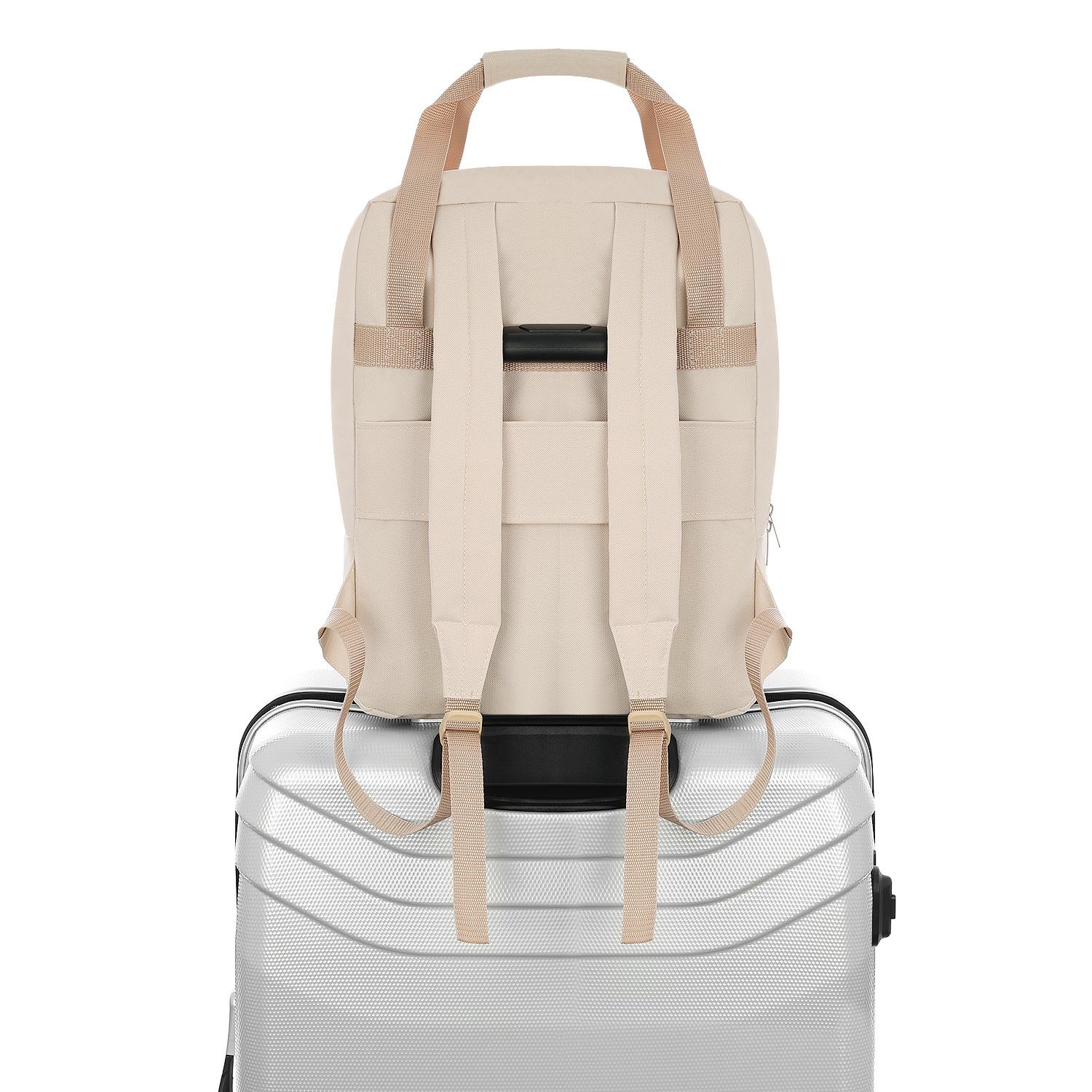 Granori Daypack leichter 2-in-1 Damen Handgepäck Rucksack 40x30x20 cm für F günstig online kaufen