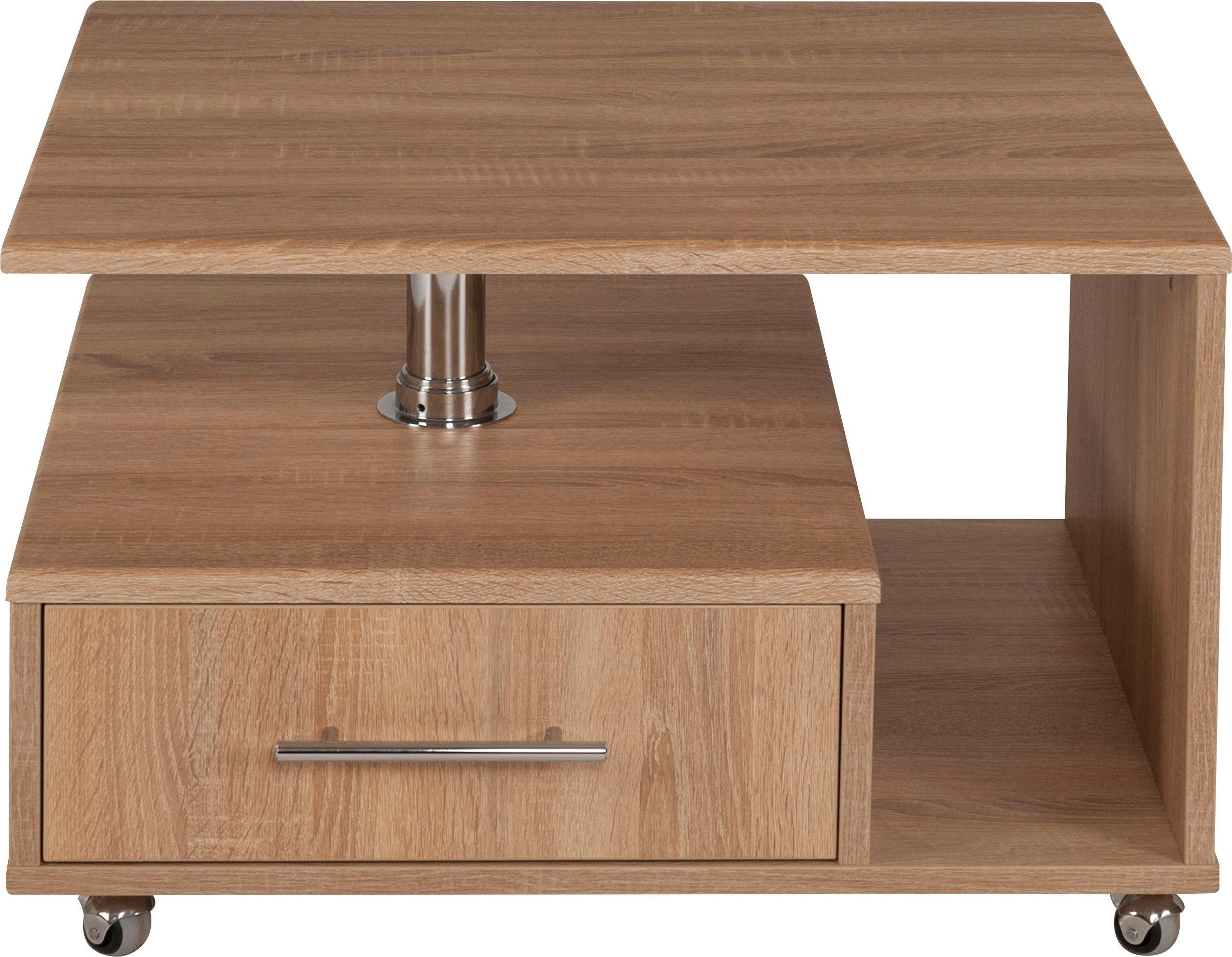 VIERHAUS Couchtisch auf Rollen, Pflegeleichte Oberfläche online kaufen