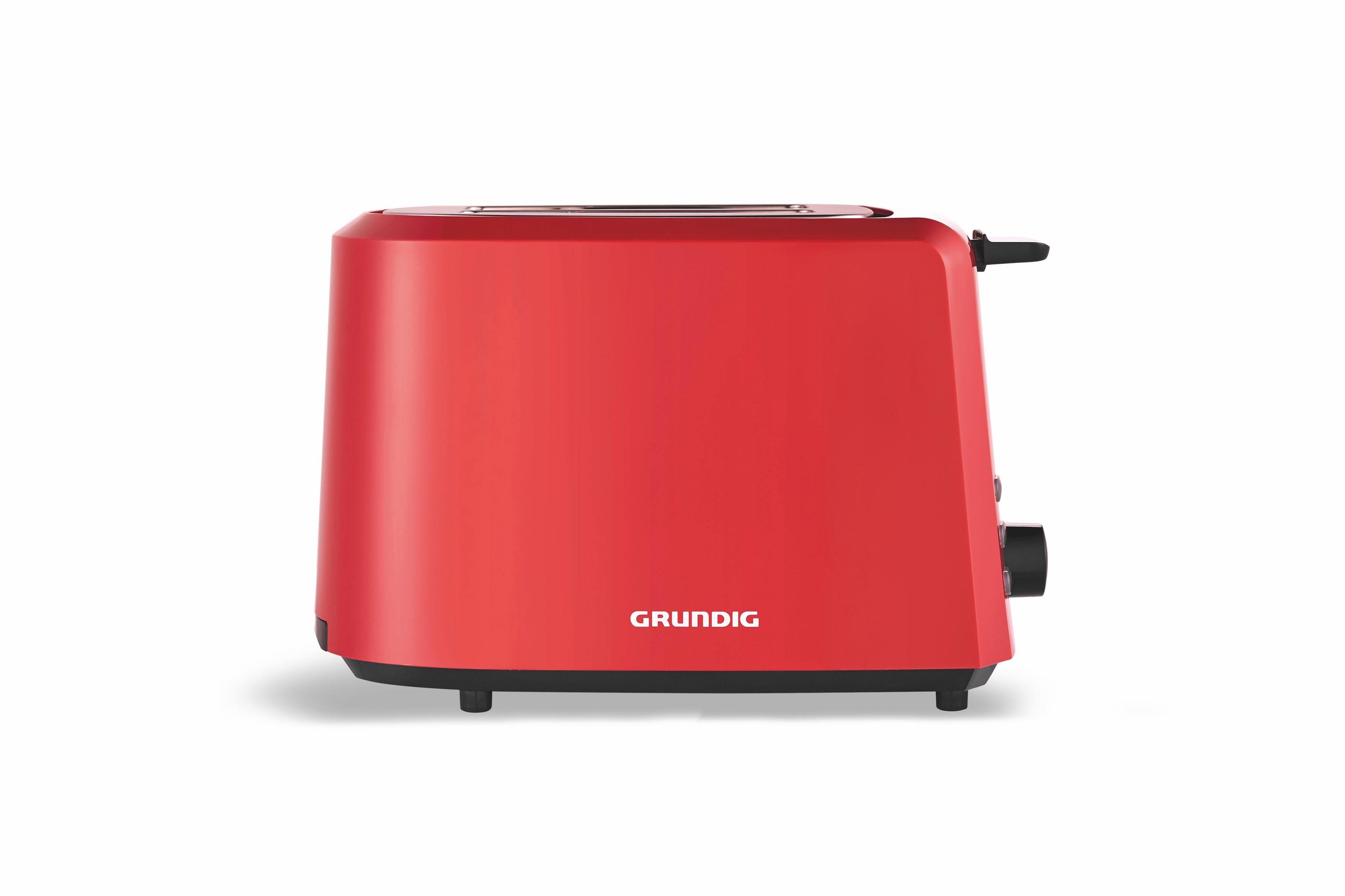 Wasserkocher WK 4620 Grundig Set schwarz glänzend Toaster TA 4620