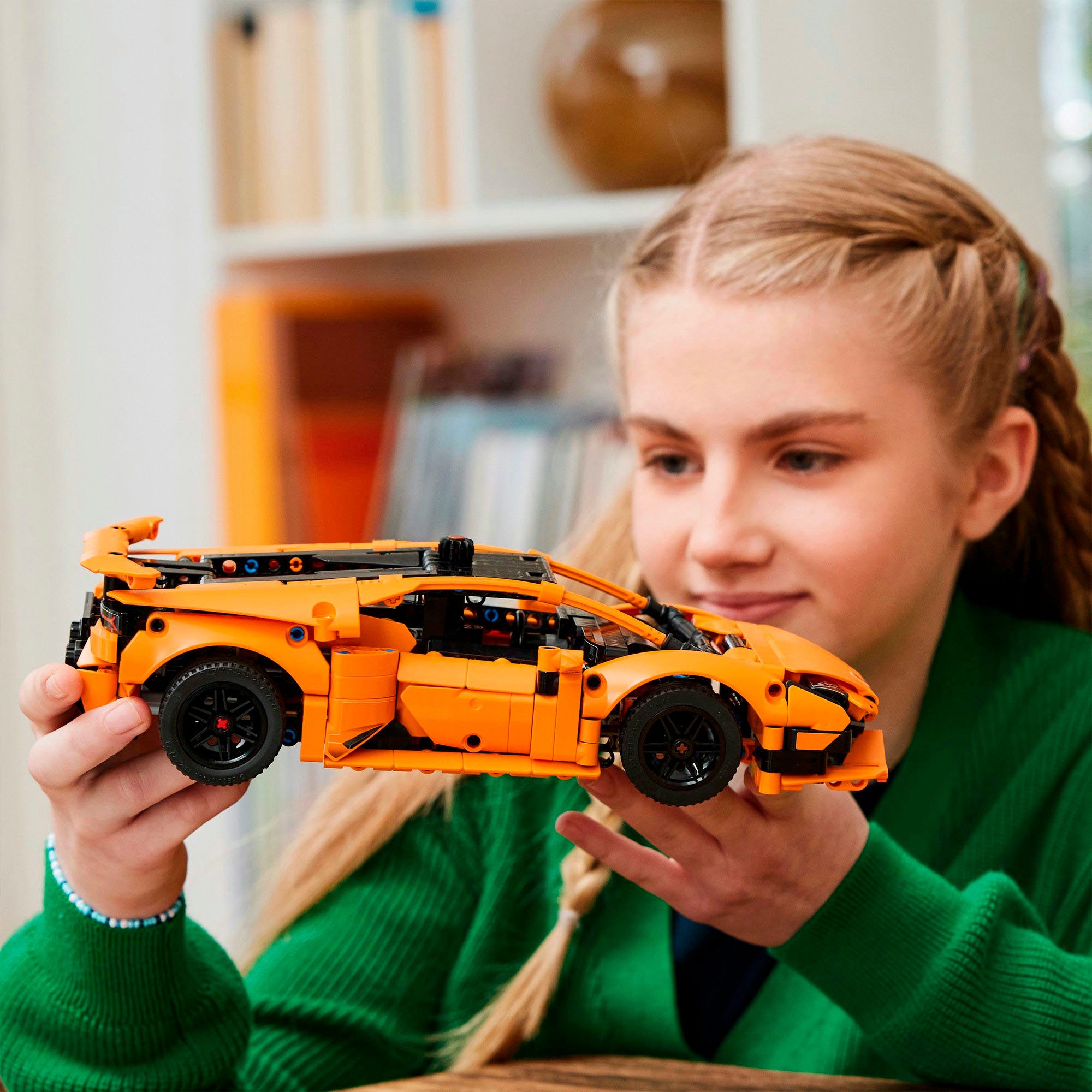 LEGO® Lamborghini Huracán Tecnica Orange (42196), LEGO Technic Konstruktion günstig online kaufen