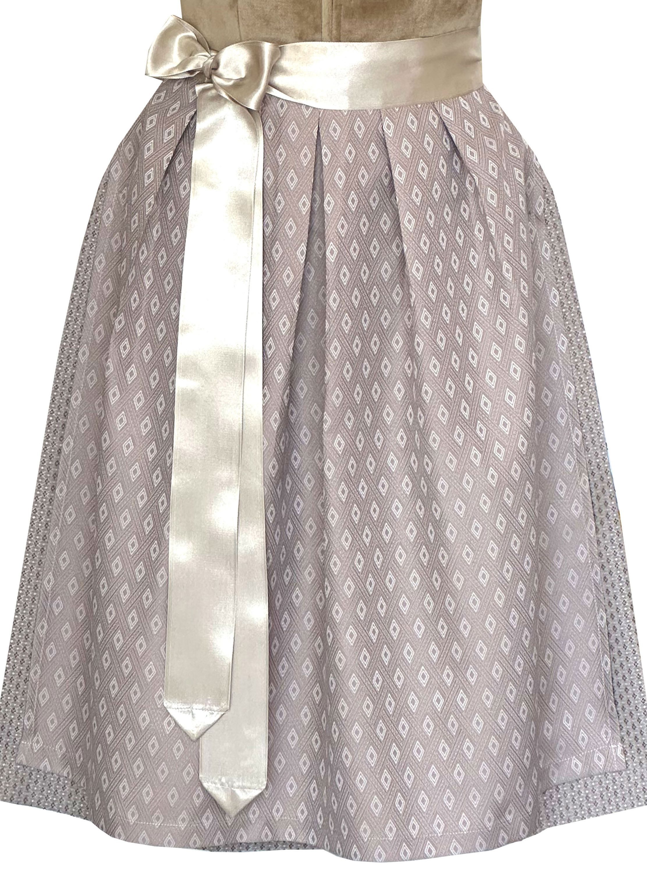 Alpenmärchen Dirndl Dirndl Adriana in hellbraun - ALM1020